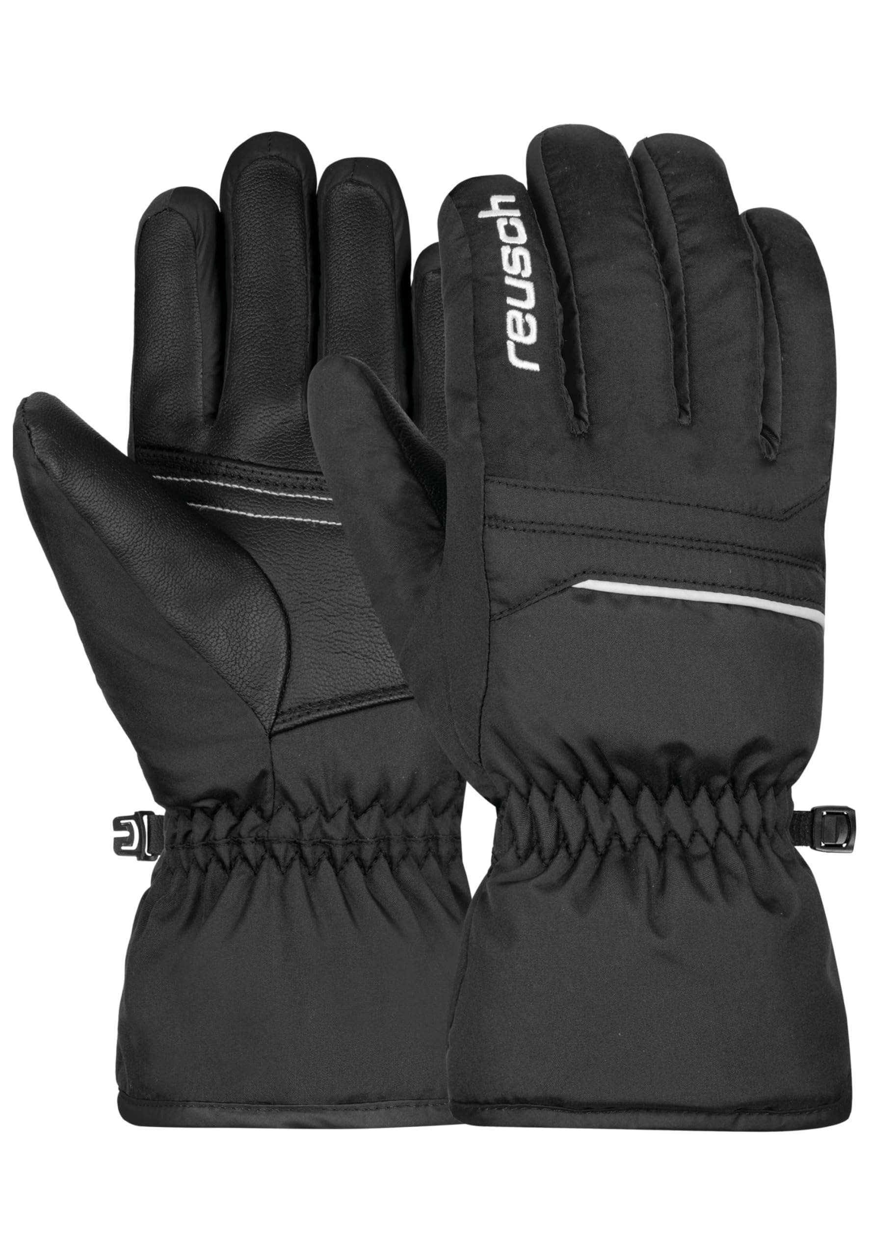 Reusch Alan Junior Warm, Windproof and Breathable Winter Gloves Finger Gloves Ski Gloves Snow Gloves for Children Kids Teenagers Girls and Boys for a