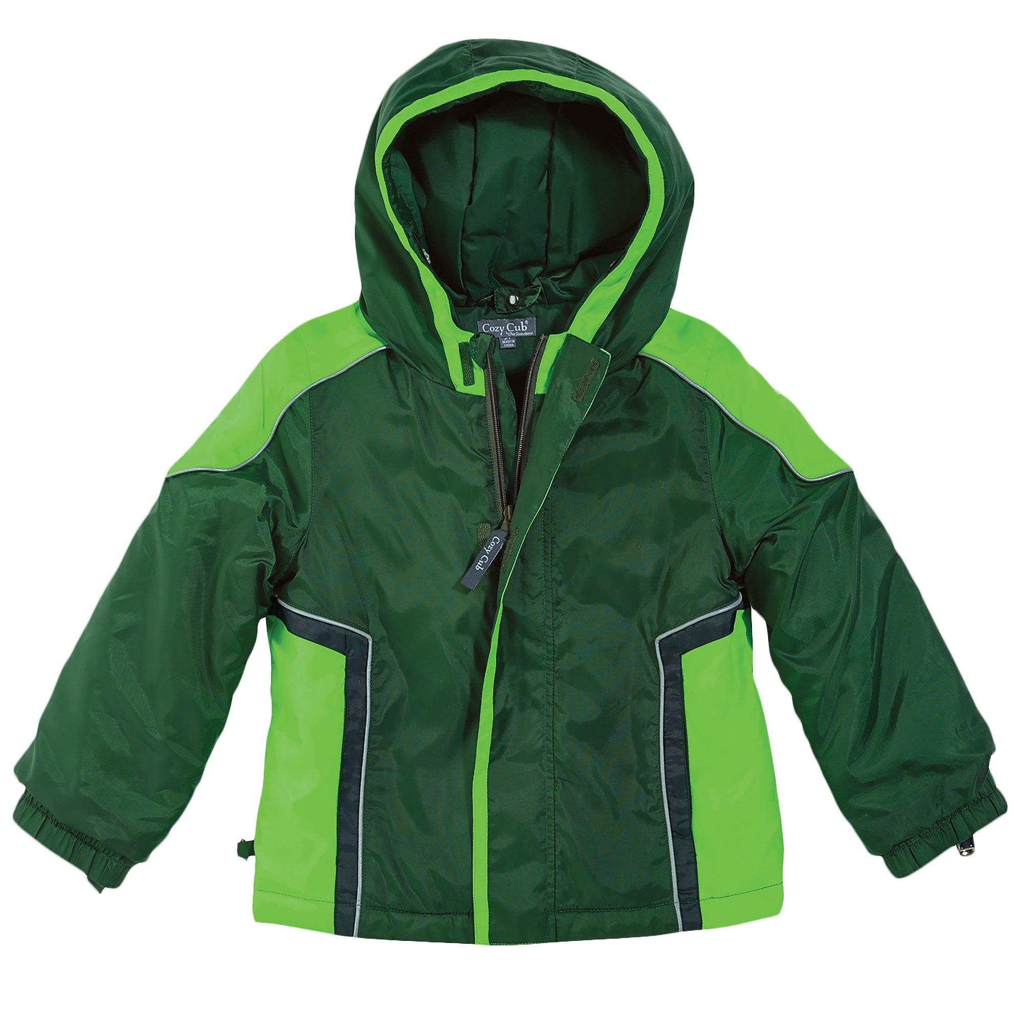 Amazon.com: One Step Ahead Hunter Green Baby Boy Waterproof Hooded
