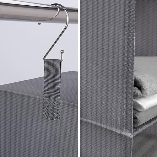 Miniatura 9 de GRANNY SAYS Paquete de 1 organizador de almacenamiento colgante y 1 organizador colgante para armario