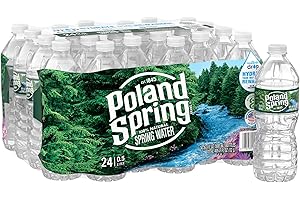 Poland Spring Brand Refreshing 100% Natural Spring Water, Comes in 16.9 oz...