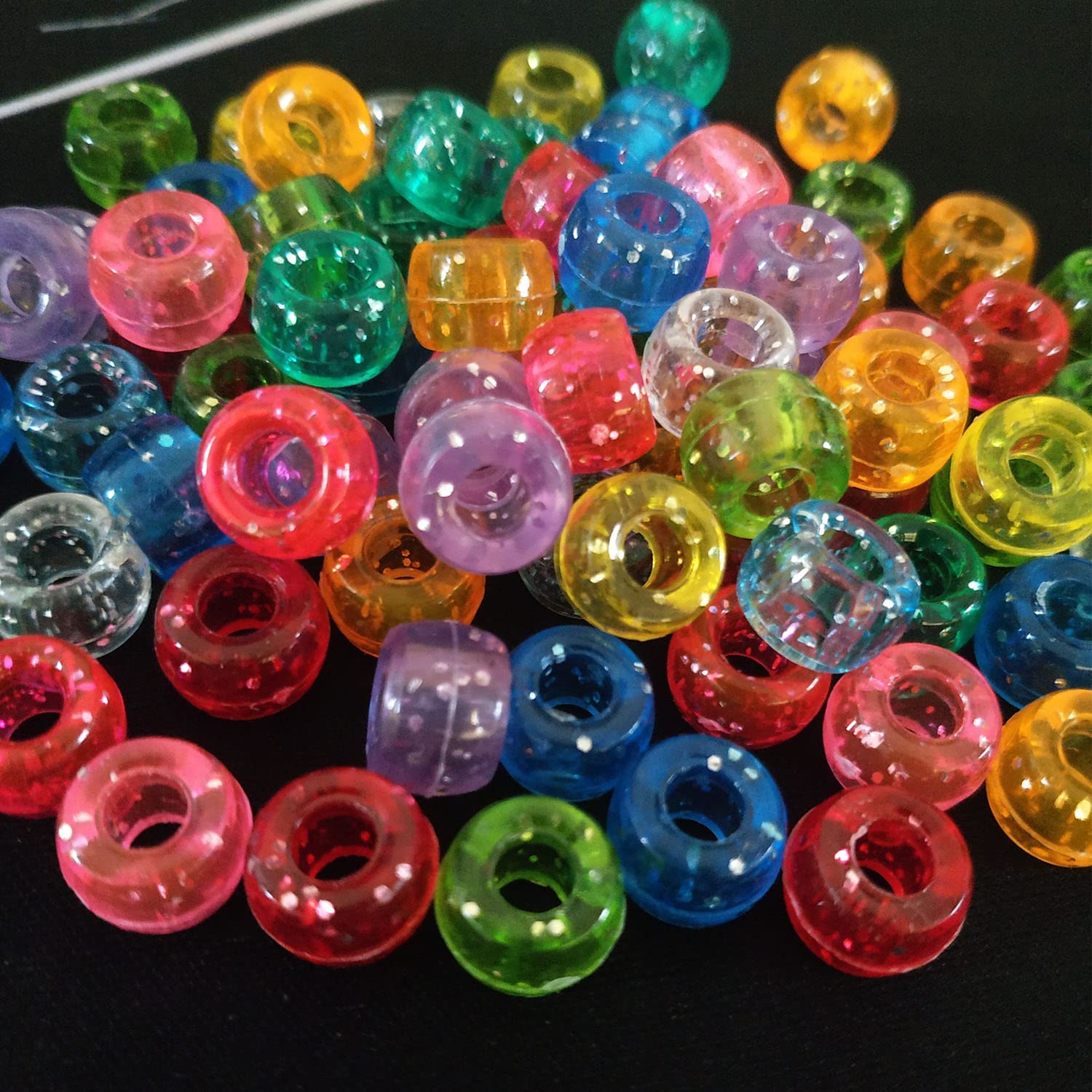 Perline In Acrilico Opache Multicolor Tondo 6mm | Per - Foto 4