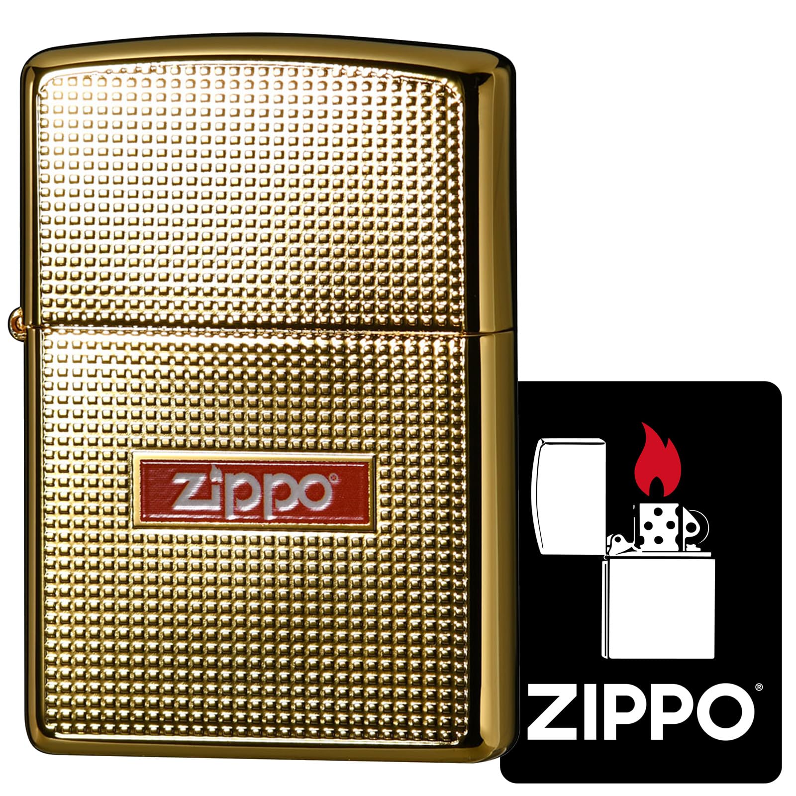 Zippo ゴールドライター 防風ライター