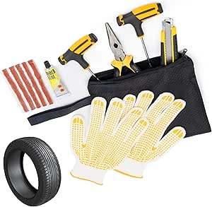 Kit Emergenza Viaggio Kit Riparazione Pneumatici 50 Pezzi - Funghi Per Auto, Moto, Trattori E Camper Kit Funghi Riparazione Gomme 50 Pezzi - Foto 6