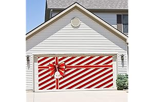 Stunning Christmas Garage Door Banner Decorations