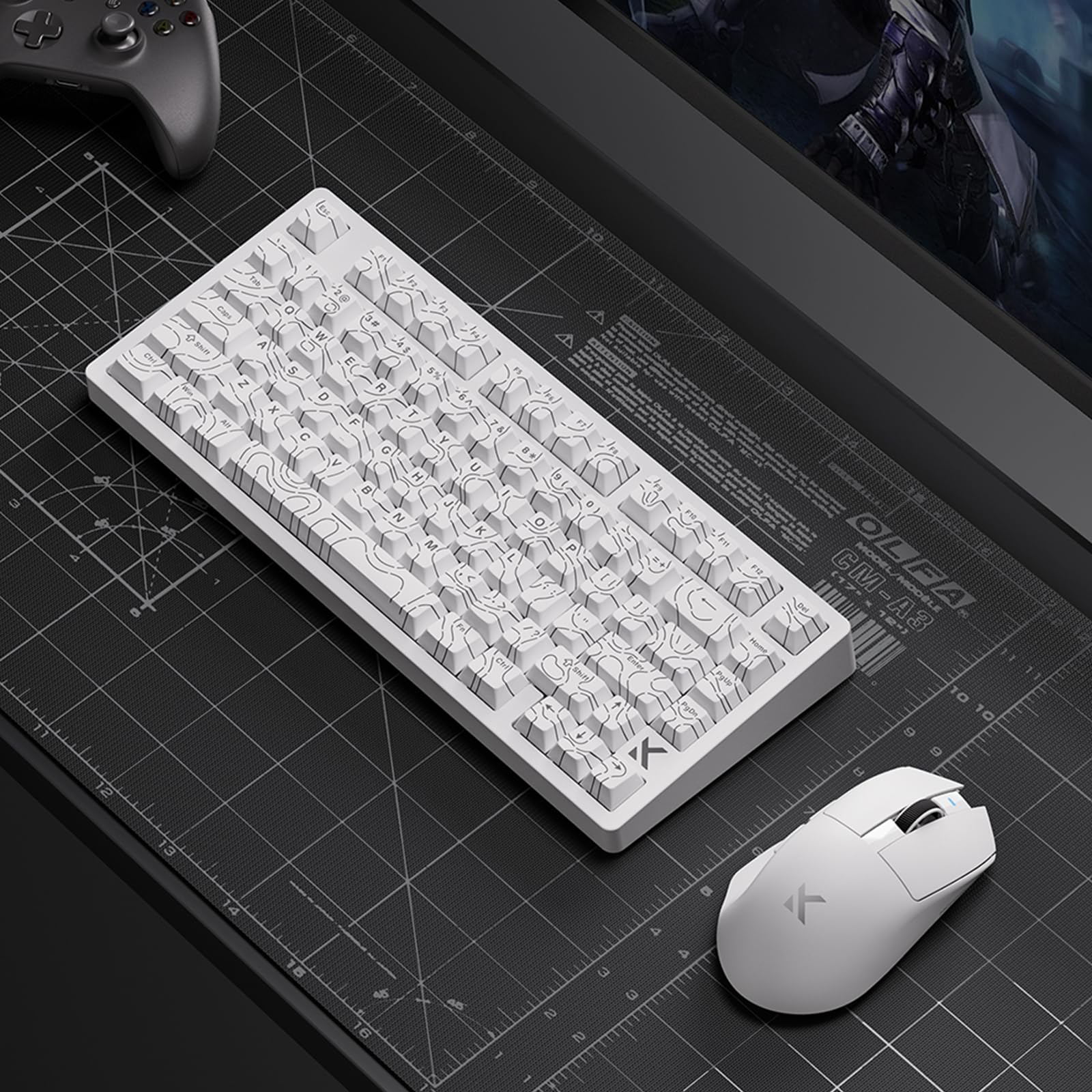 値下げ可能！MCHOSE JET 75 MCHOSE Jet 75 Hall Effect Magnetic Switch Gaming Keyboard