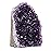 EMPORION Natural Amethyst (3 lb to 4 lb) - 4.5 to 7.5 Height - Crystal Clusters Stone from Uruguay Raw Geode Quartz - Deep Purple Color