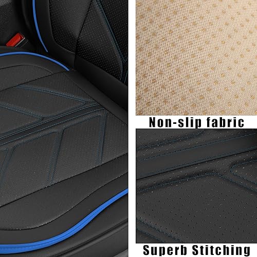 Miniatura 4 de Fundas para Asientos de Camioneta Compatibles con Toyota Tacoma 2005-2023 SR SR5 TRD Off-Road TRD Pro TRD Sport Trall Edición Especial de Cuero