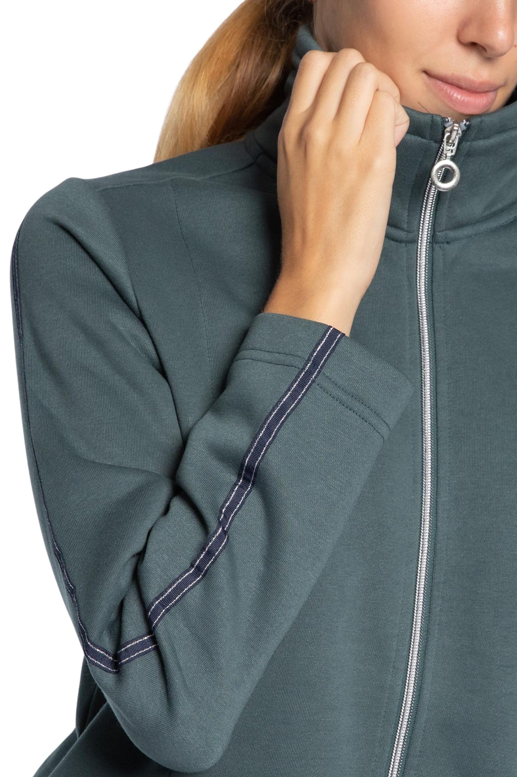 Leo Corsetteria Tuta donna invernale felpata calda per signora con zip cerniera tasche e pantaloni lunghi F.lli_Campagnolo 8Q76287