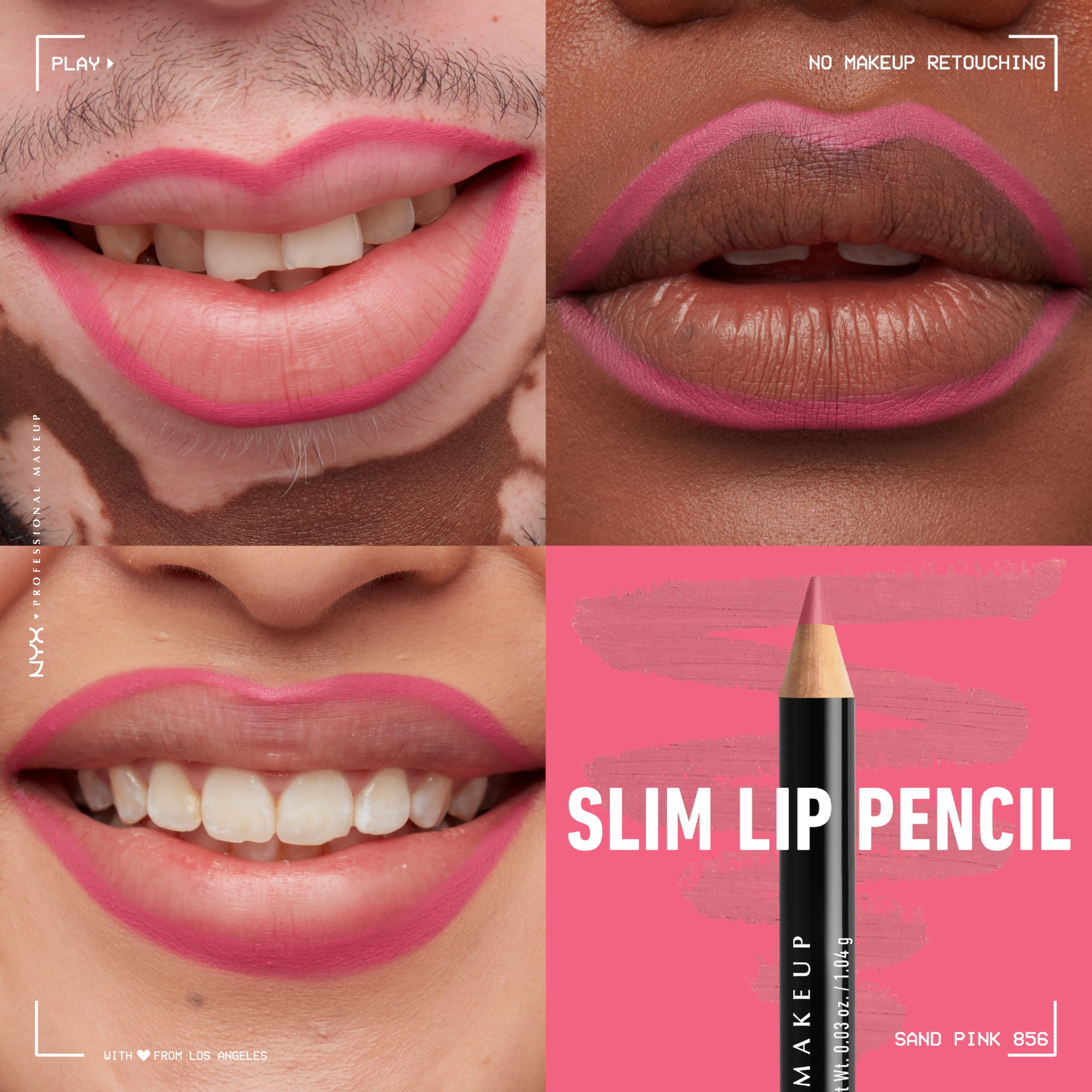 NYX PROFESSIONAL MAKEUP Slim Lip Pencil, Ever, 0.03 Ounce | Amazon