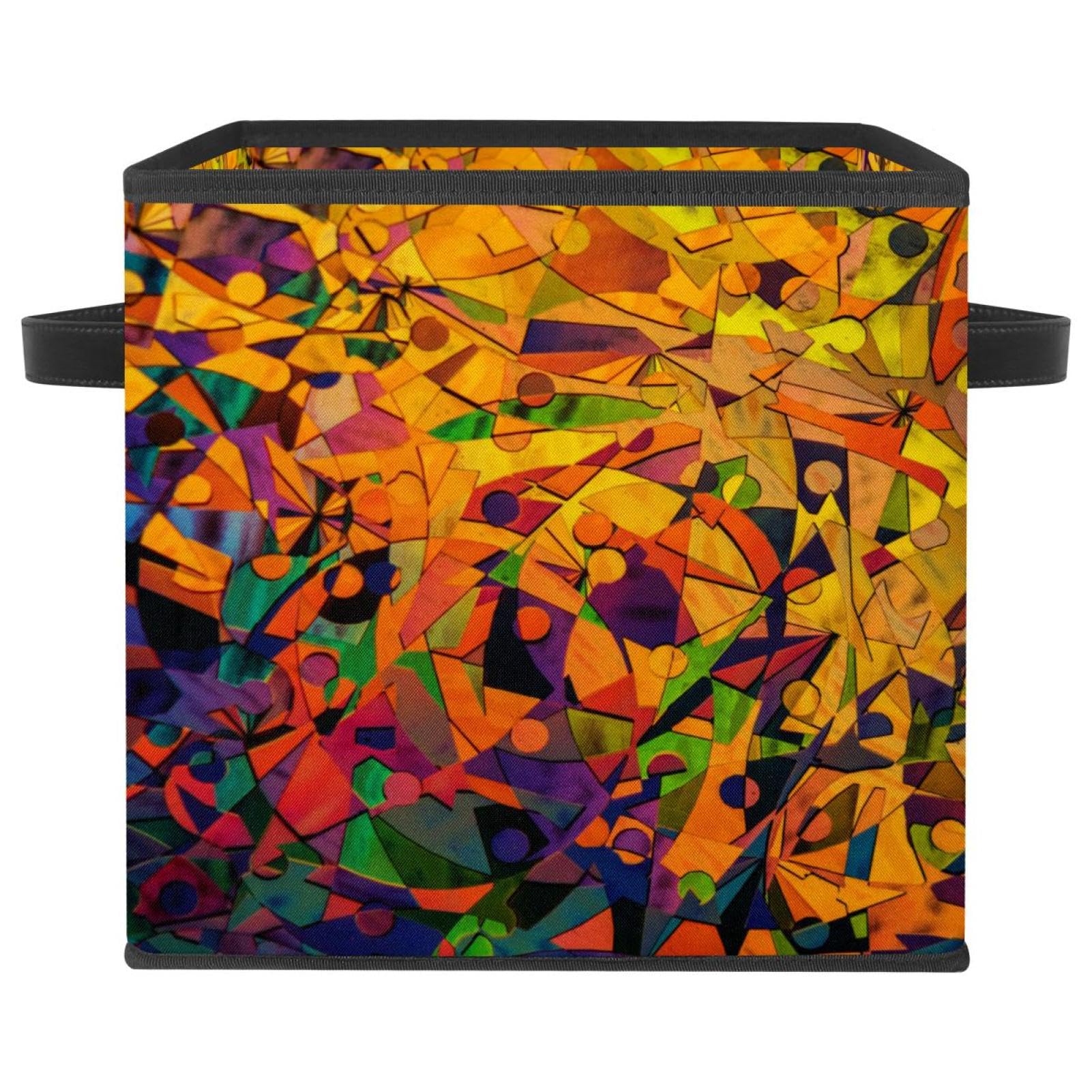 Boîte de rangement cube pour résoudre le désordre des vêtements et jouets dans le placard