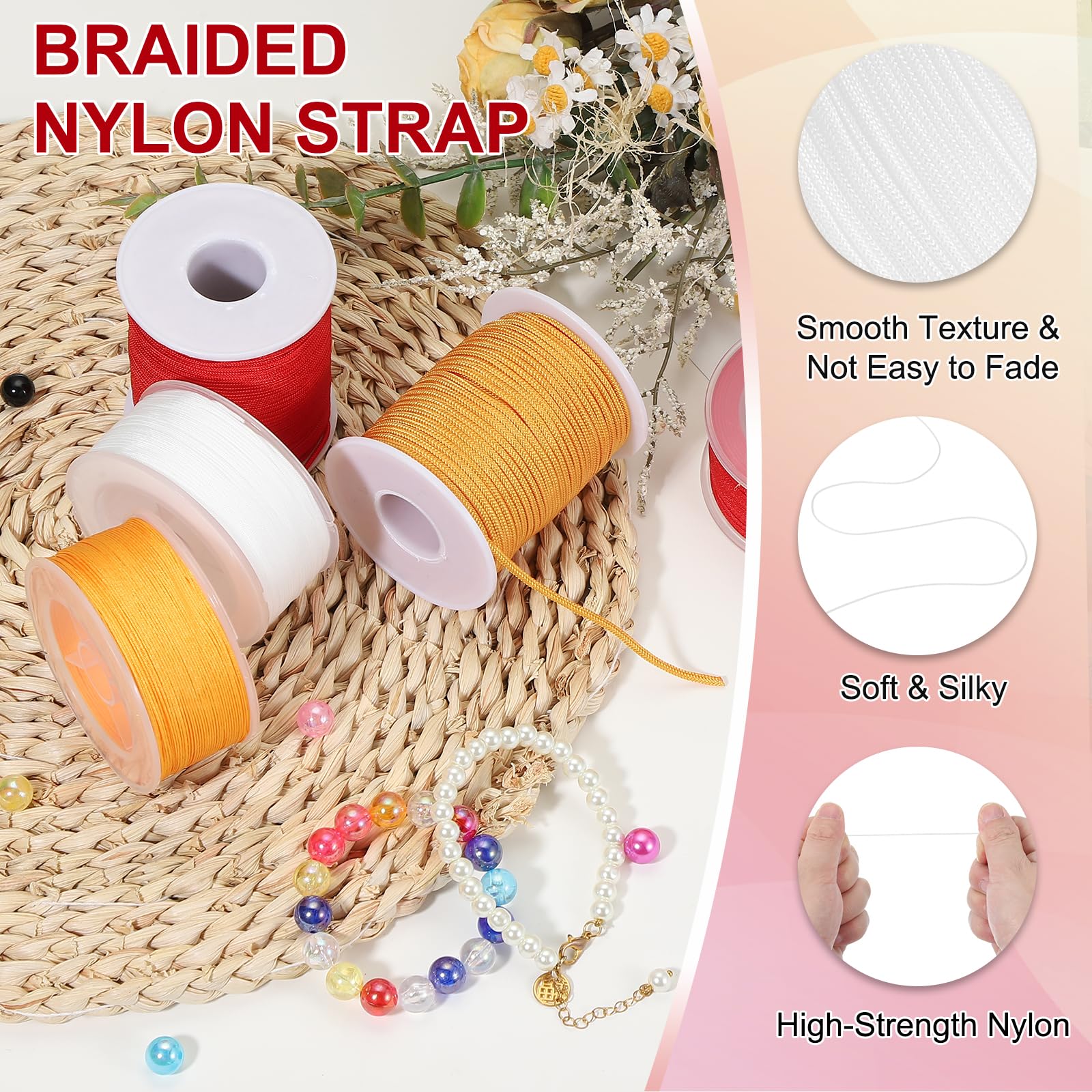 PATIKIL Nylon Cord 0.03 inch x 71 Yards - Image 3