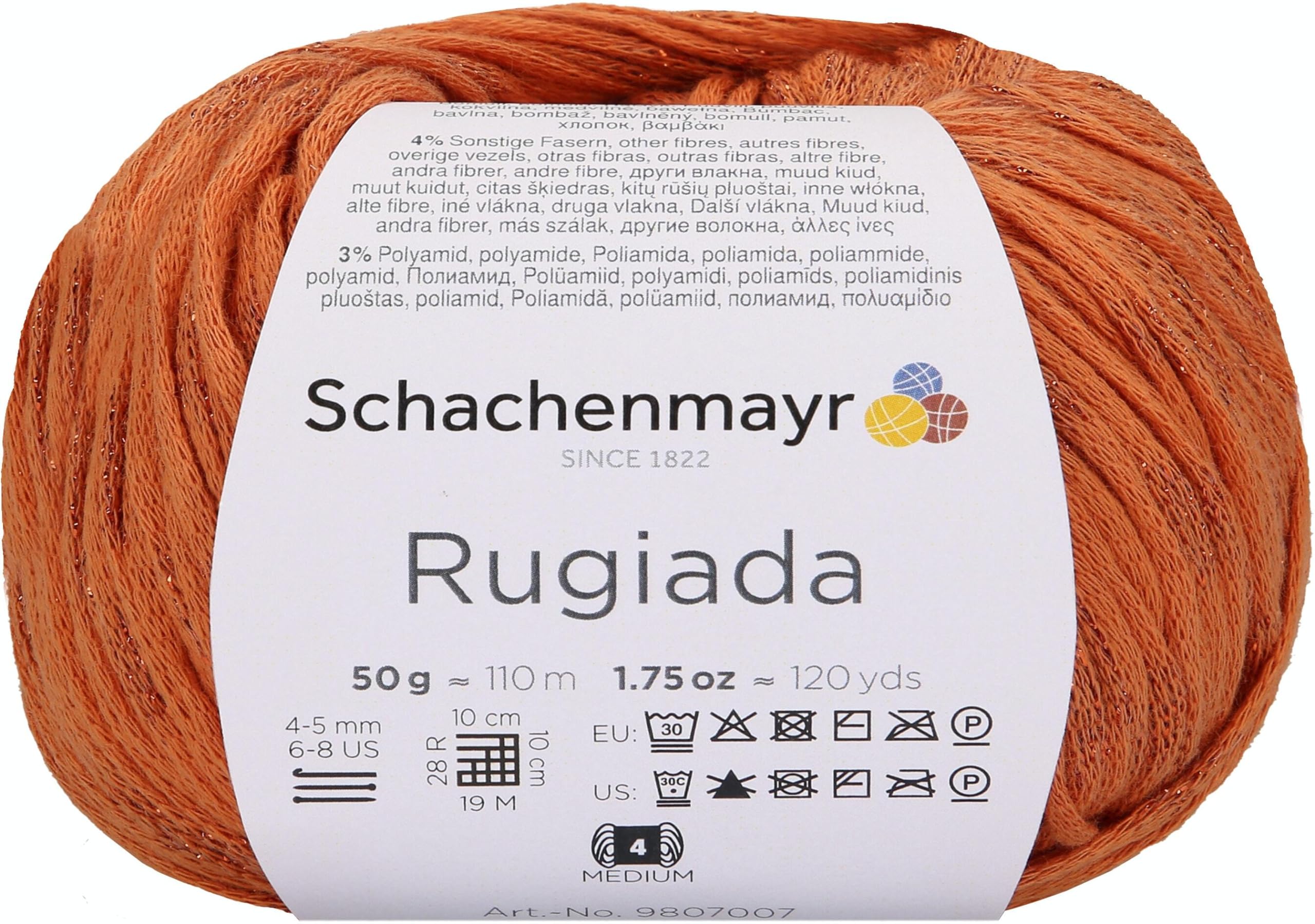 SchachenmayrRugiada Hand Knitting Yarn 50 g Orange