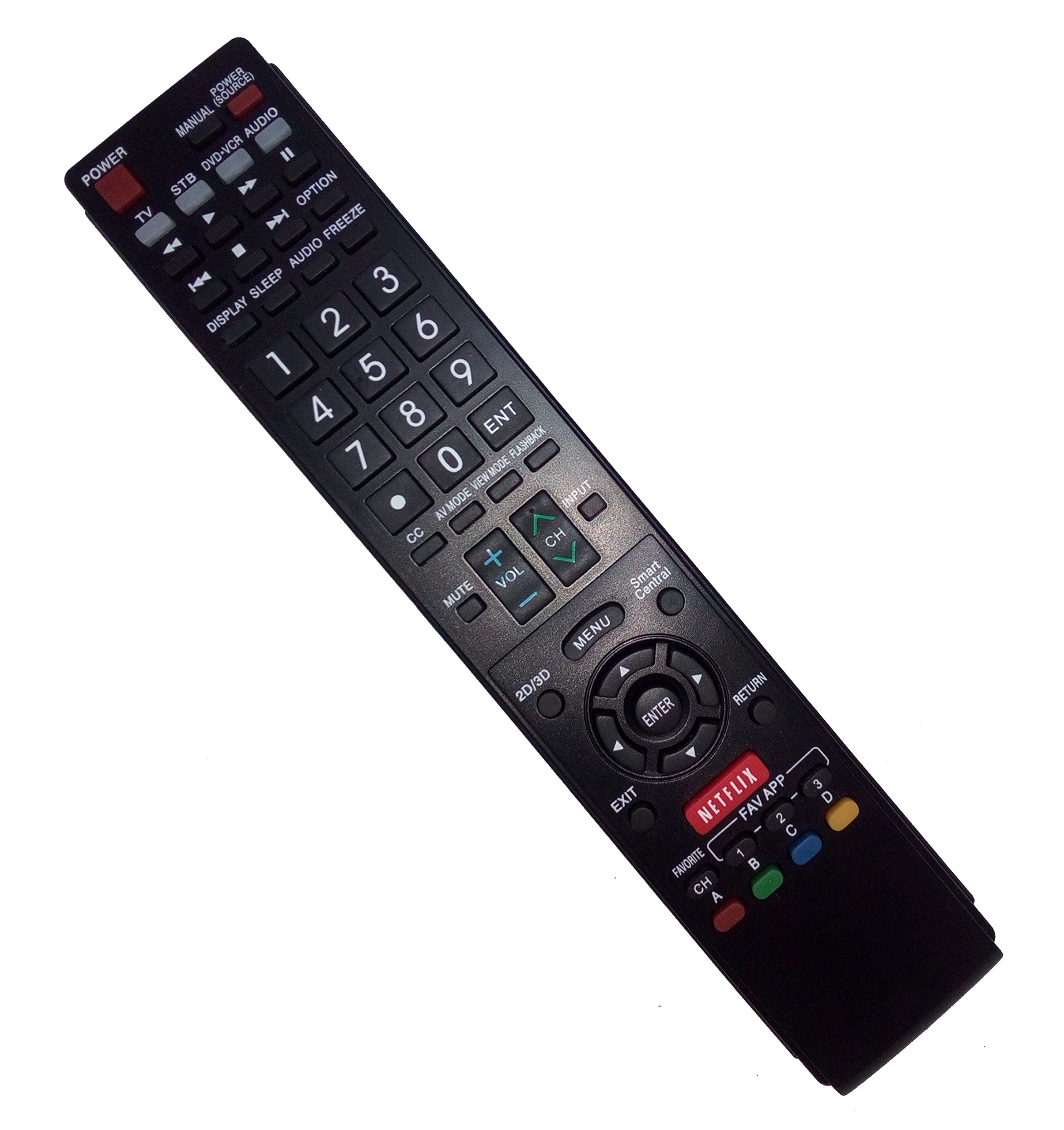 Télécommande compatible Sharp Lc70eq30u Lc60eq30u Lc70sq15u TV - 3