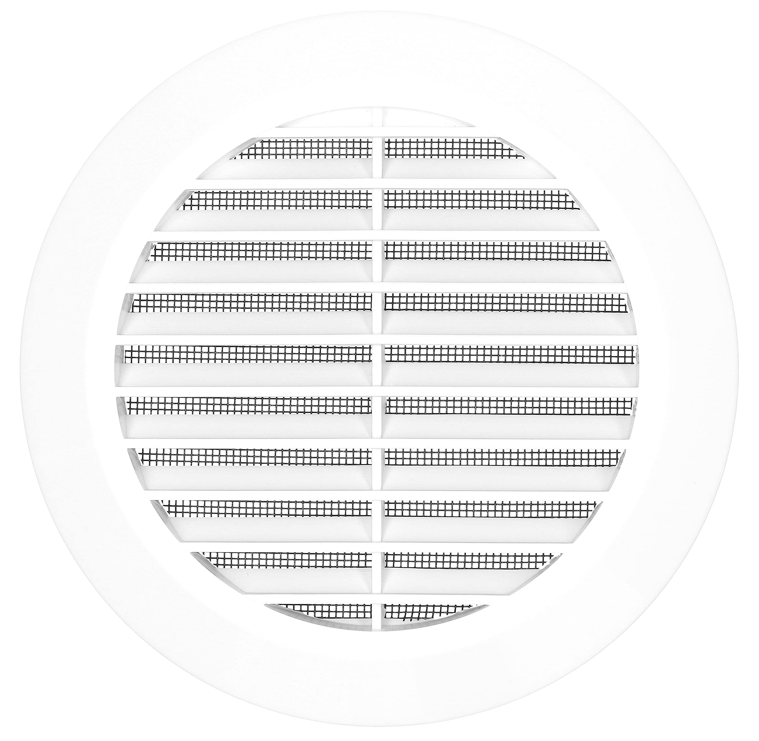 Griglia Di Ventilazione Ø125mm - Bianca Con Rete Antinsetti Per Ventilazione - Foto 7