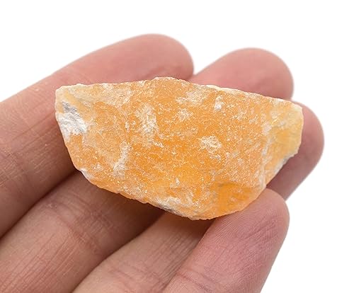Miniatura 2 de Calcita cruda, muestra mineral - Aprox. 1" - Geólogo seleccionado y procesado a mano - Ideal para aulas de ciencia - Eisco Labs