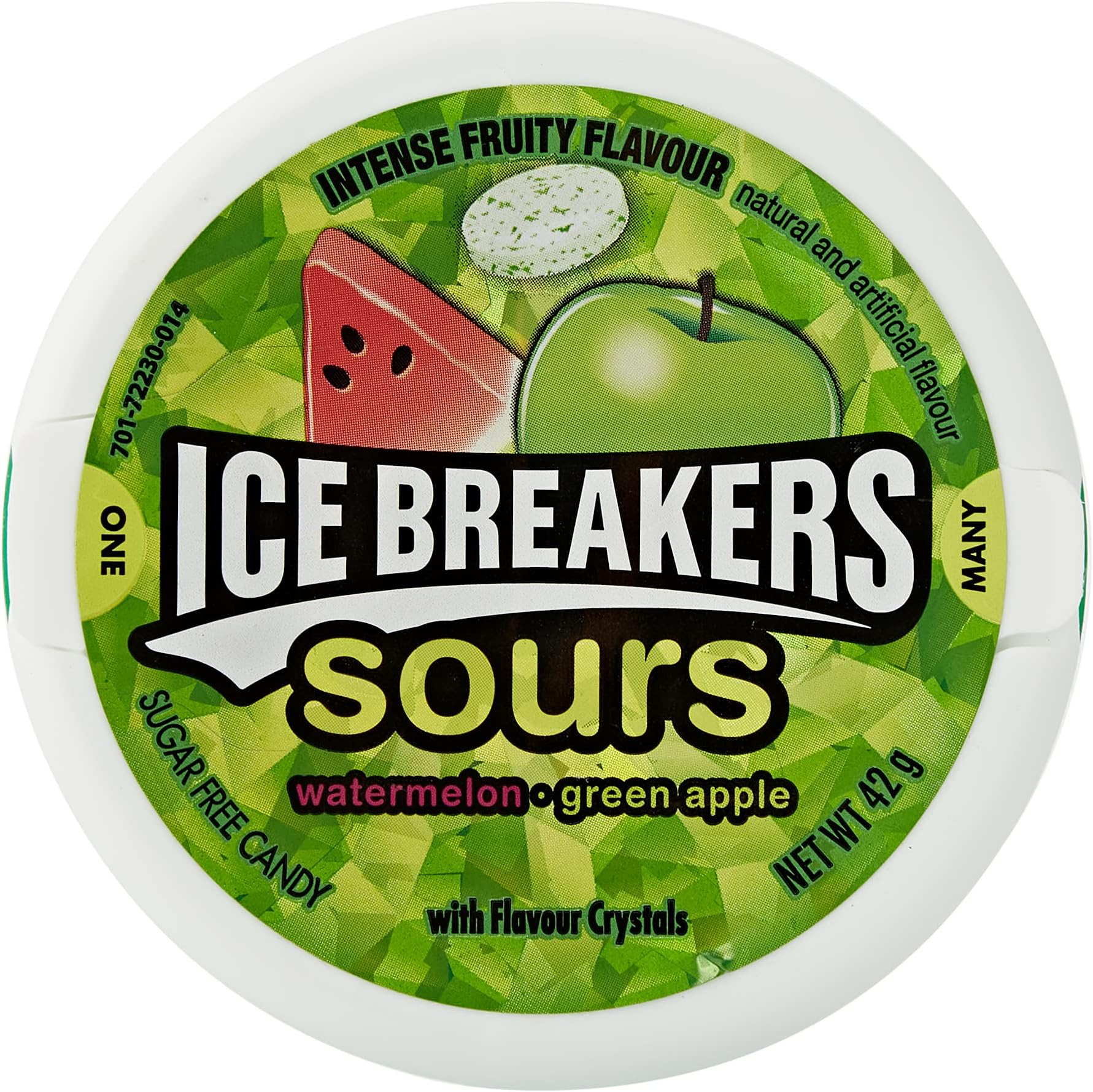 Ice Breakers Watermelon/Green Apple Sours Candy 42g