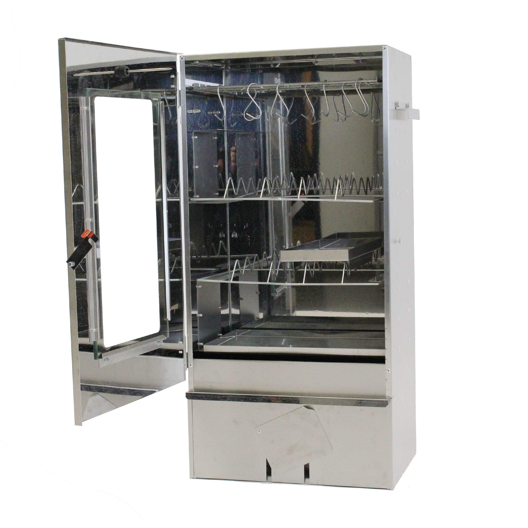 Ahumador XL – Horno para ahumar con 3 plantas y termómetro – envío gratuito