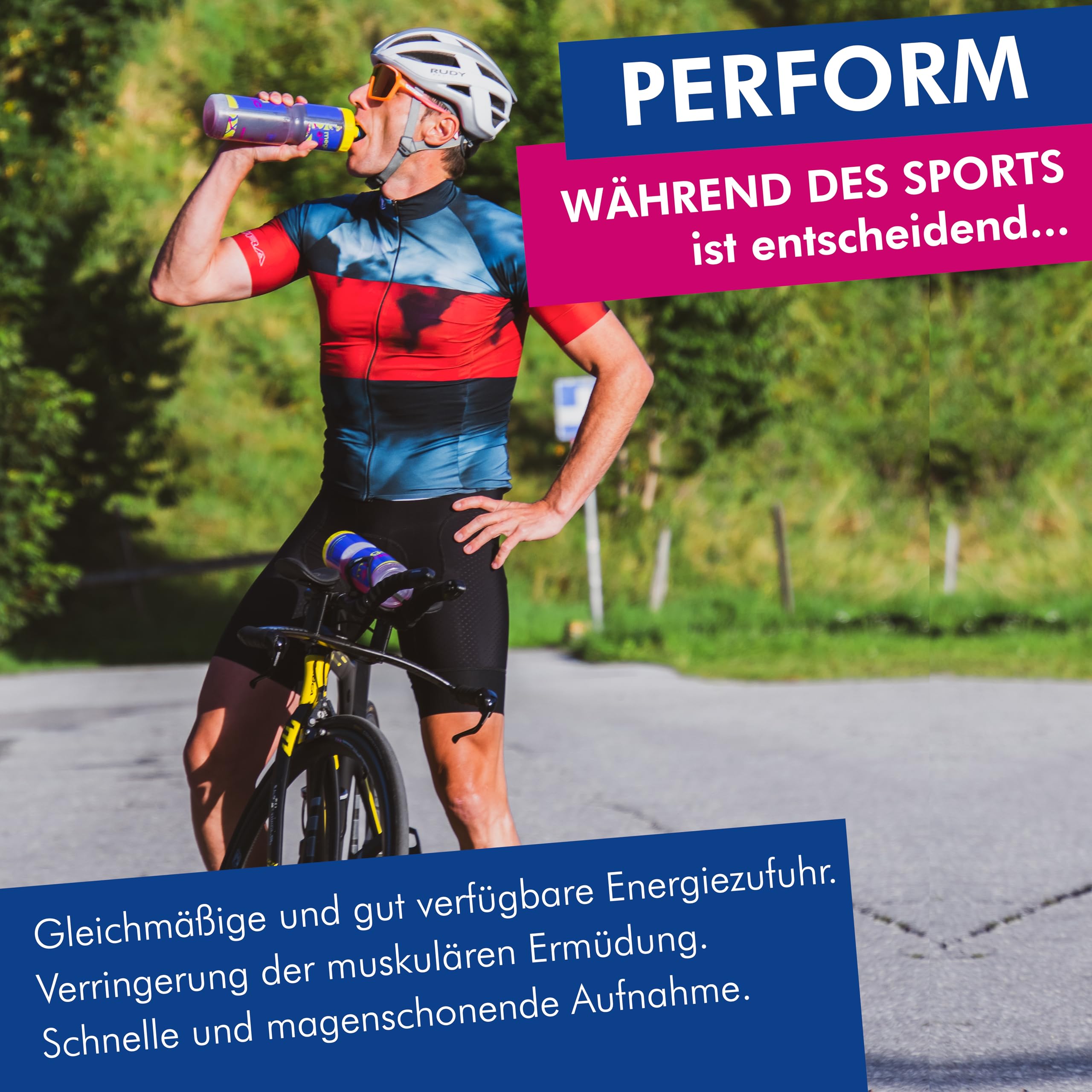 HYDRATION BOOSTER - Elektrolyt Pulver - Basisch-Isotonisches Sportgetränk, Premium Elektrolyte - Für Sport, schnelle Regeneration & optimale Hydratation - 20x20g Sticks - Zitrone