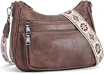 KITEVIUN Crossbody Purse Trendy Vegan Leather Crossbody Bag for Women with Adjustable Strap Women's Shoulder Handbag