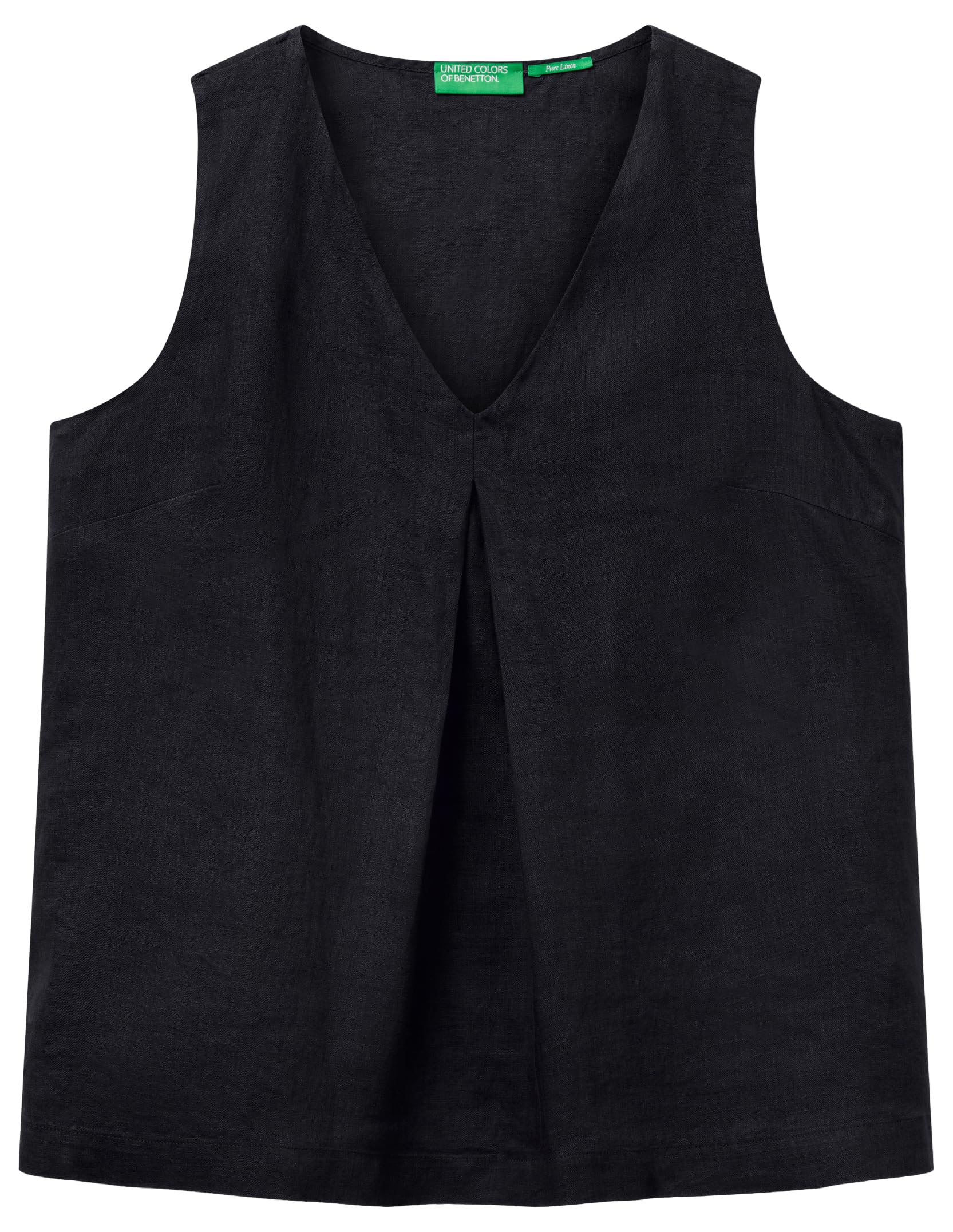 United Colors of Benetton Women's Shirt, Black, M