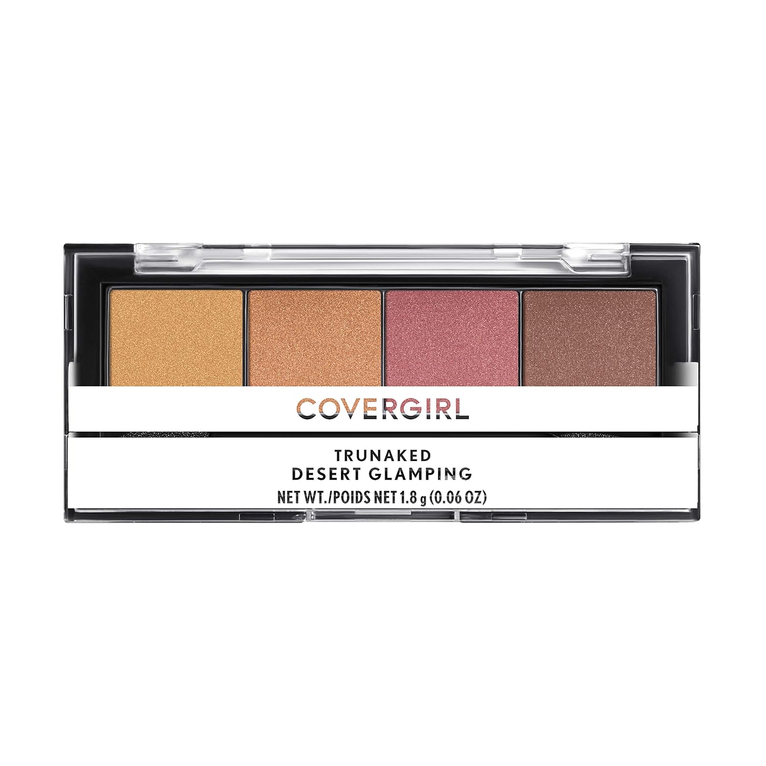 COVERGIRL Trunaked Quad Eyeshadow Palette, Glamping, Desert Glamping, 0.06 Ounce COVERGIRL Trunaked Quad Eyeshadow Palette, Glamping, Desert Glamping, 0.06 Ounce