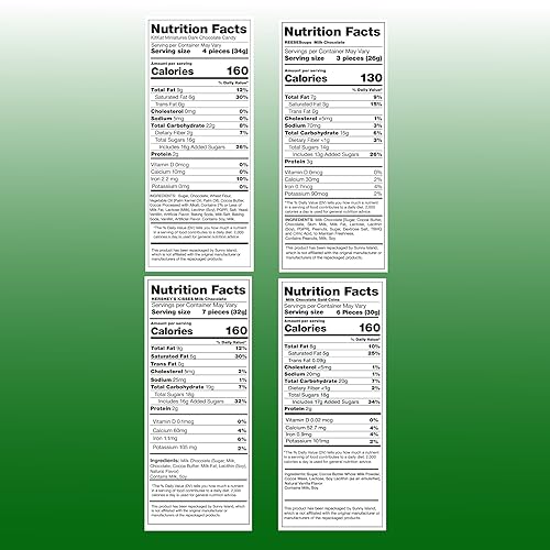 Miniatura 6 de Surtido de dulces de chocolate del día de San Patricio, monedas de oro, barras Snickers, caramelos ROLO, tazas de mantequilla de maní, bolsa de 3