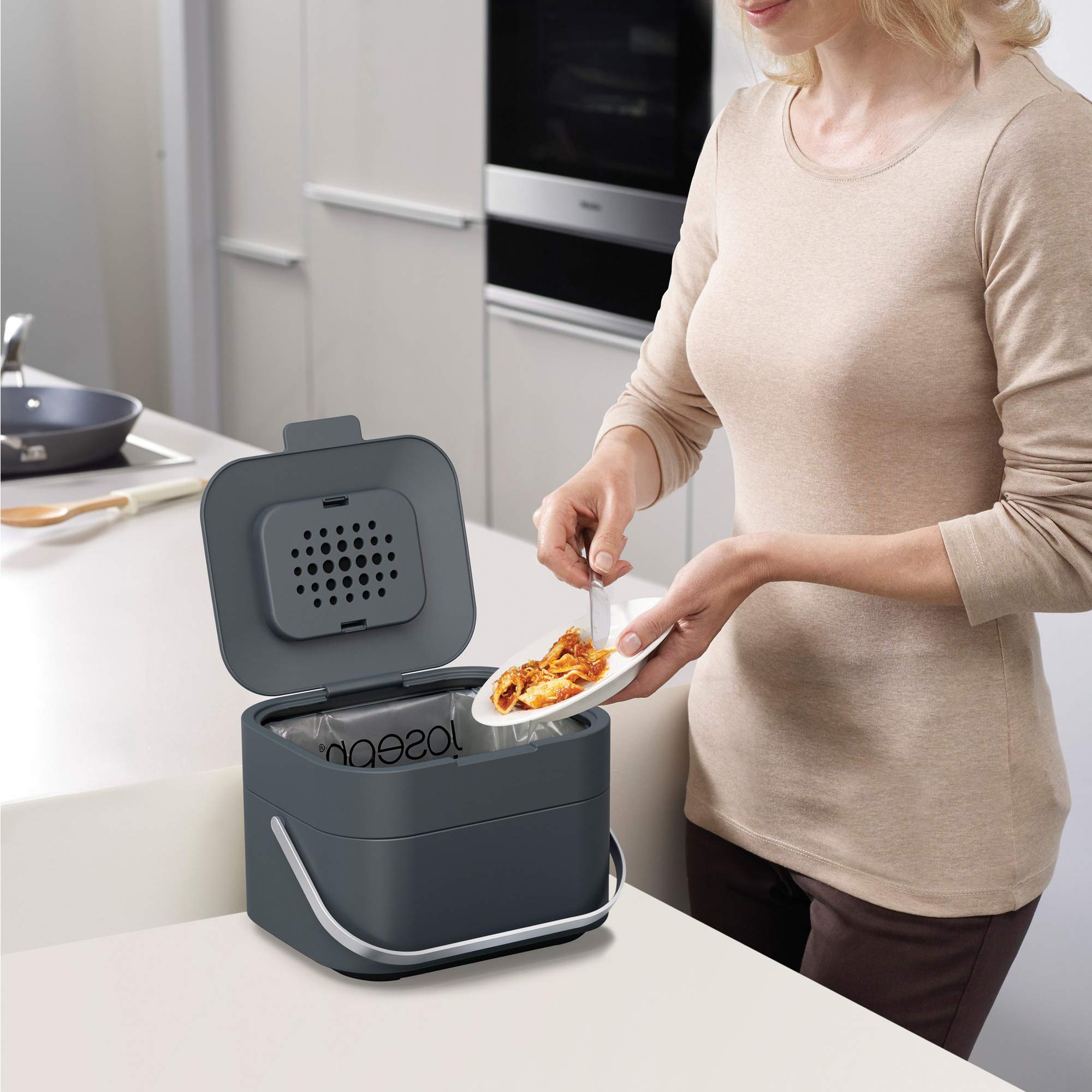 Buy Joseph Joseph 30016 Intelligent Waste Compost Bin Food Waste Caddy