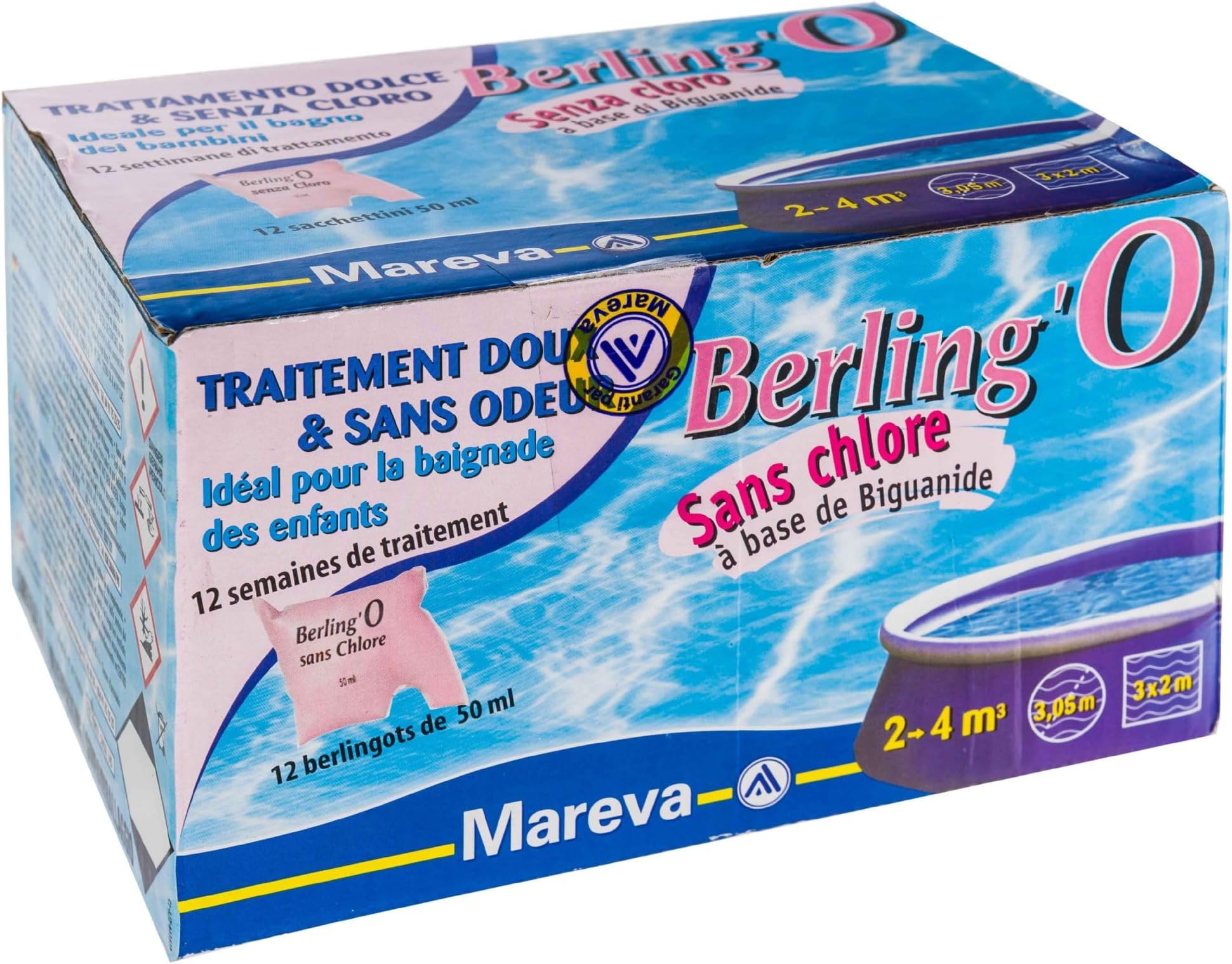 Mareva a1600692 Berlingo Pool Sanitizer 50 ml