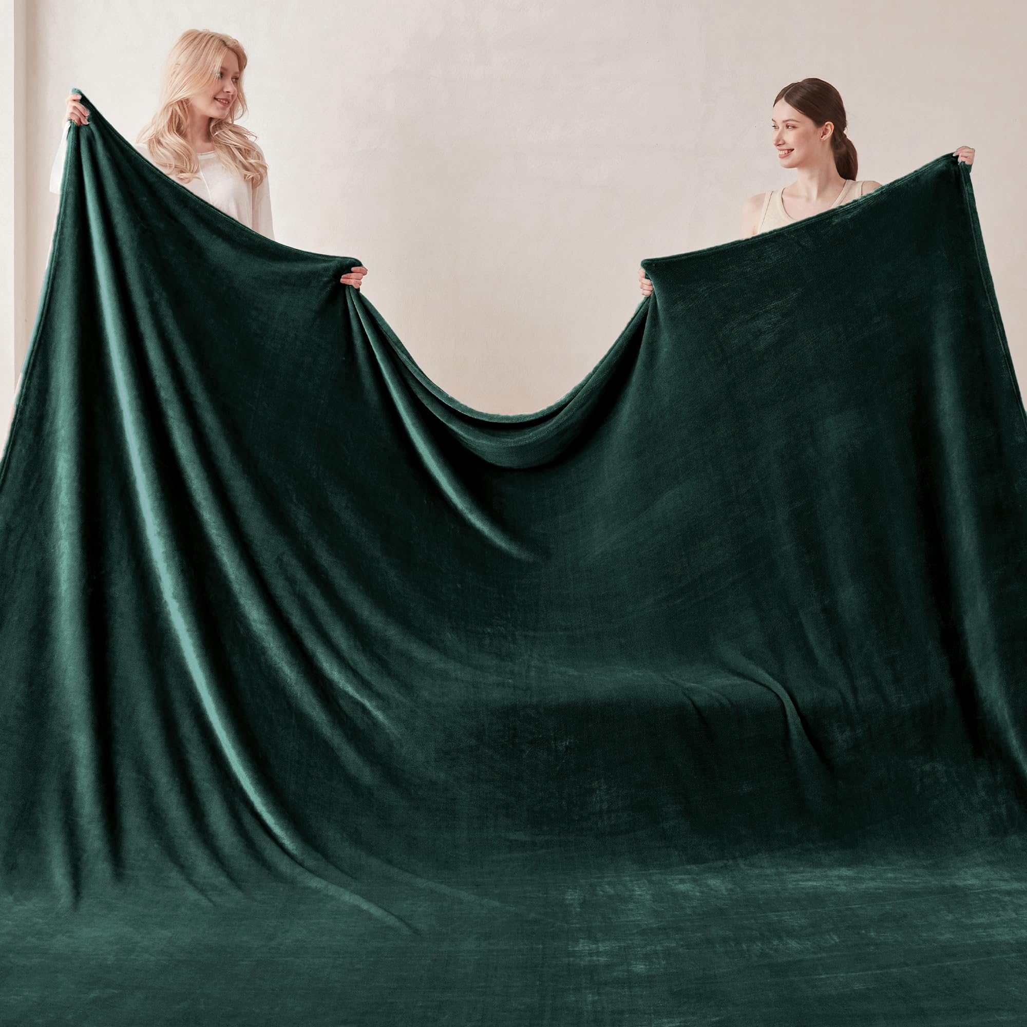 Coperta Oversize Macevia In Pile Di Flanella 304x304 Cm | Gigante Morbida Per Divano Letto Campeggio - 4