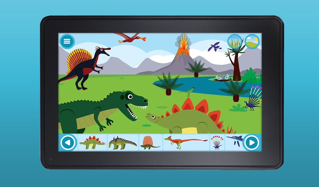 Make a Scene Dinosaurs App on Amazon Appstore