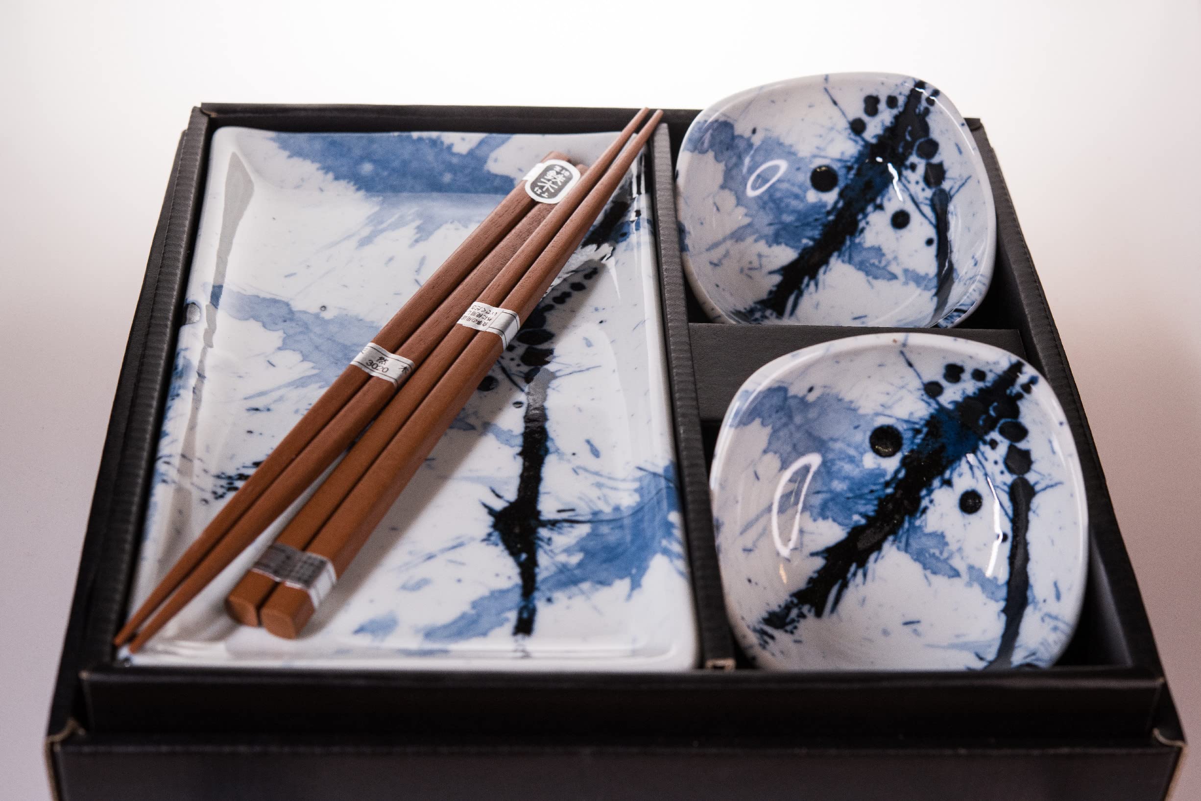 KULINA Sushi Set BLUE AND WHITE SAKURA, 6-teilig, by MIJ
