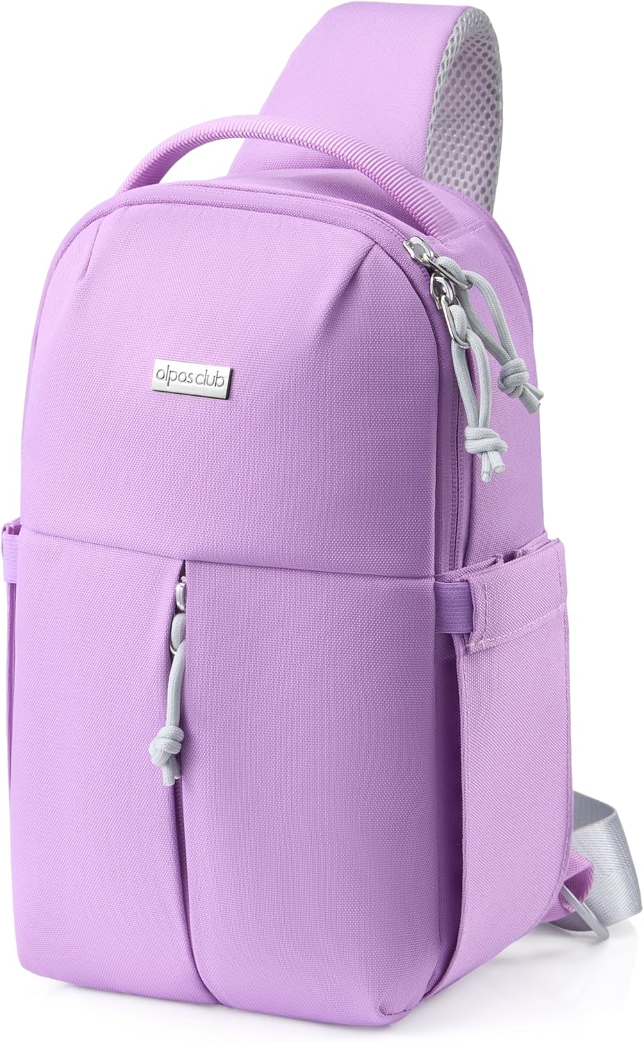 Expandable Tablet Sling Bag – Purple – Sleek Crossbody for EDC, Travel & Light Hiking, Lightweight Water-Resistant, Organized Storage with Anti-Theft Pocket, Fits Tablets up to 11”