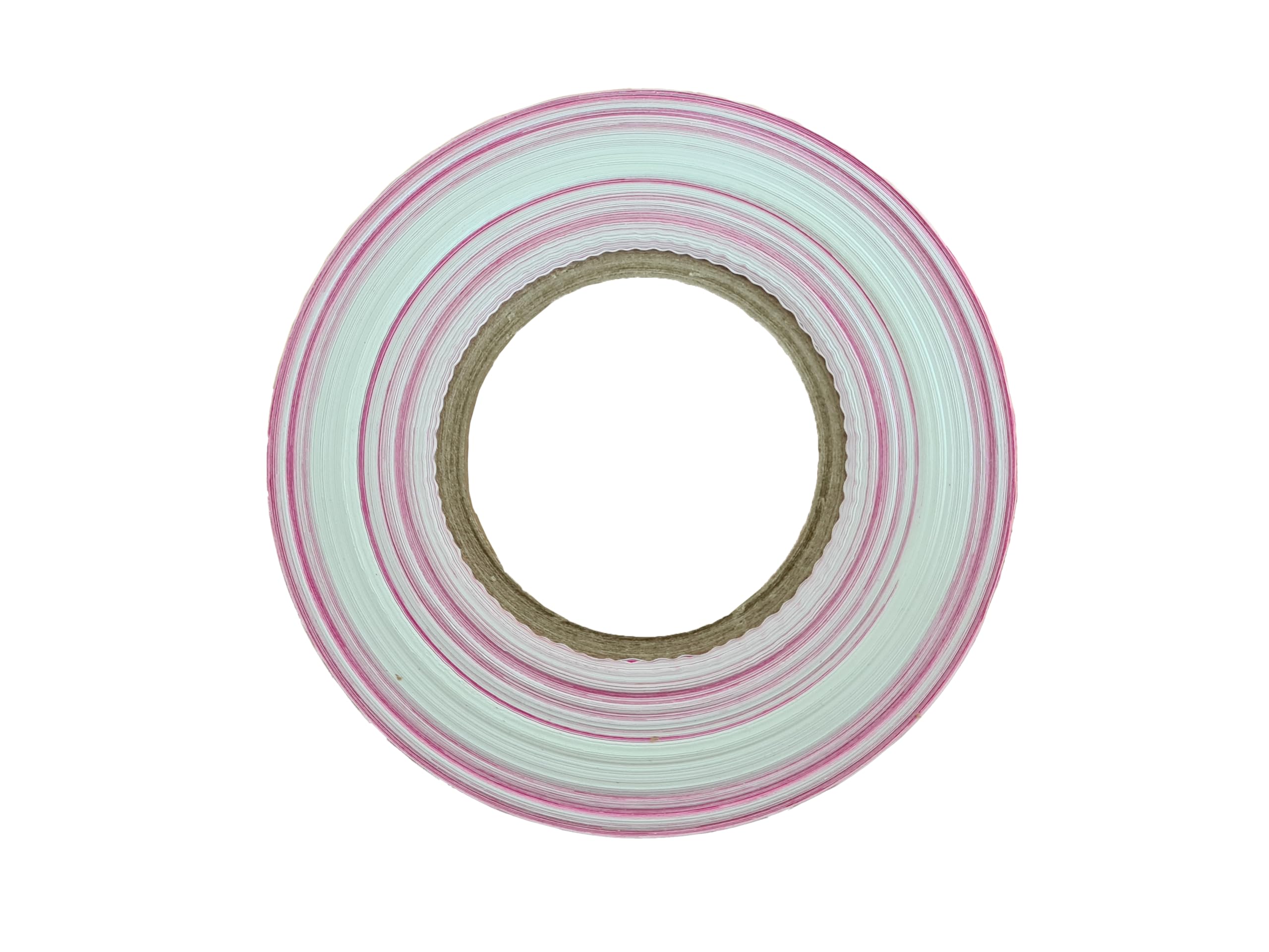 Absperrband Pink-Weiss 75 mm breite x 250 meter | Absperrungsband - Sicherheitsband | Pro 1 Rolle