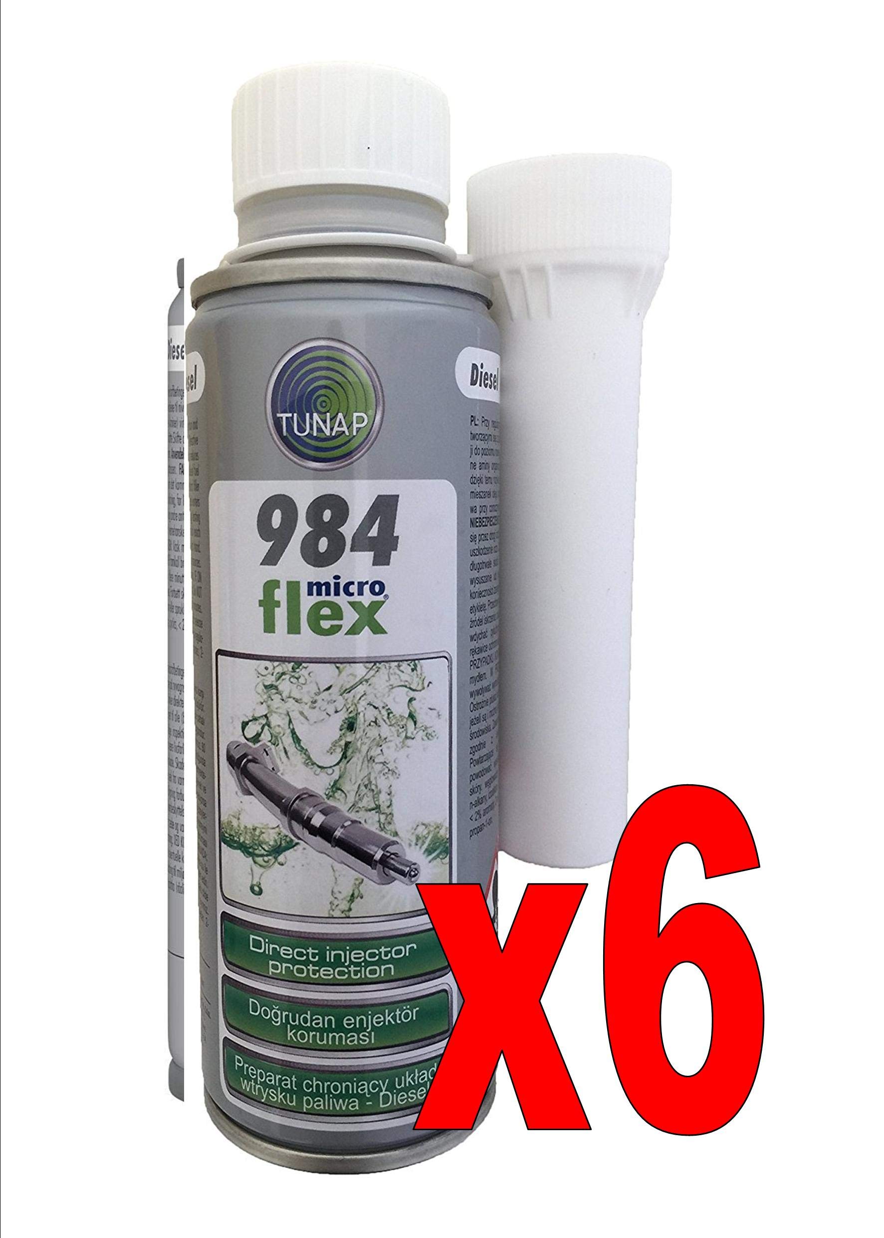 TUNAP 984 Limpiador de inyectores Diesel 200 ML.