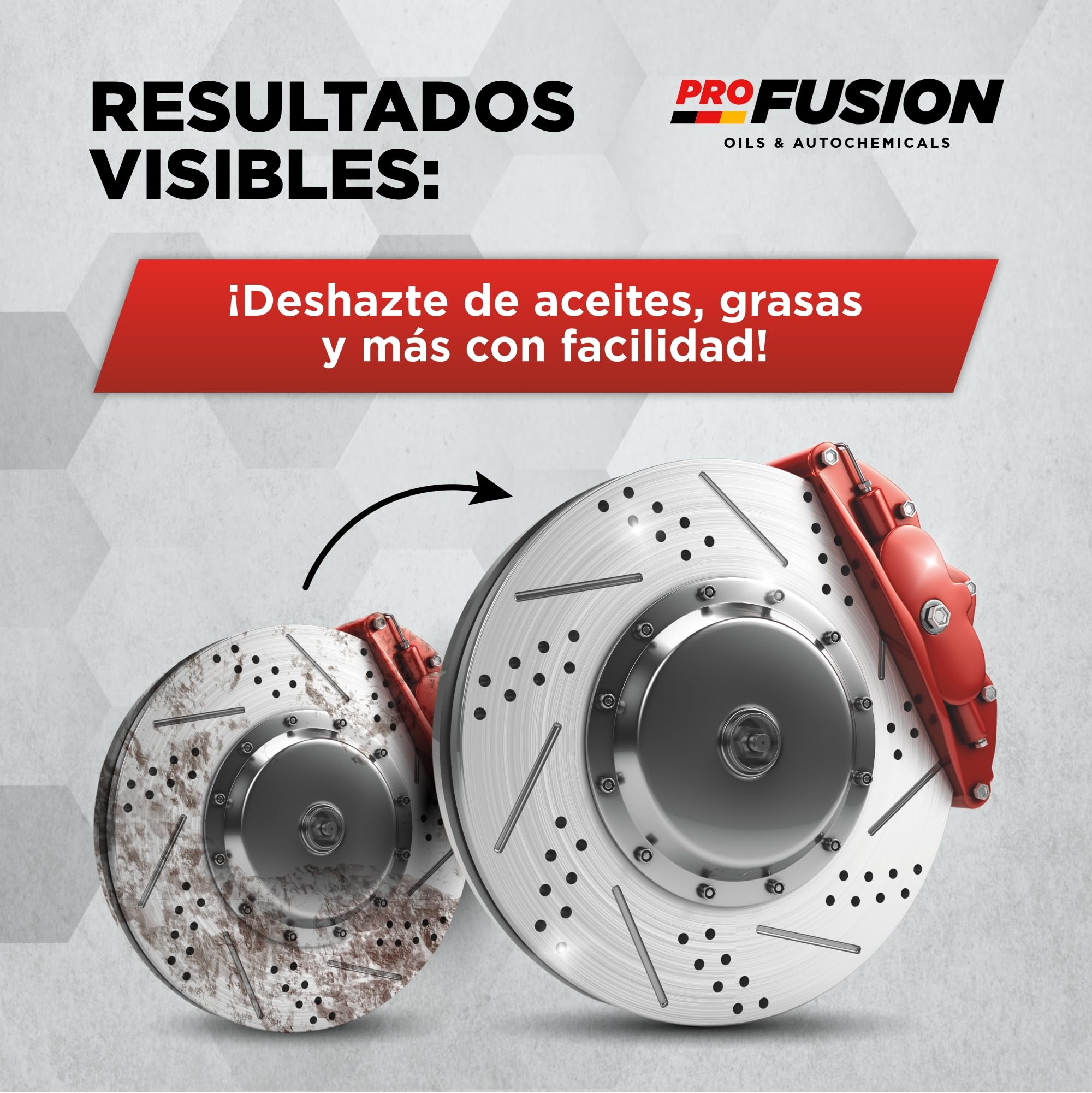 ProFusion Limpiador de Frenos y Embrague Pack de 12 - Brake & Parts Cleaner - Ayuda a Eliminar Aceites, Grasas, Alquitrán, Resina y Pegamento - No Daña Articulaciones ni Juntas - 650 ml