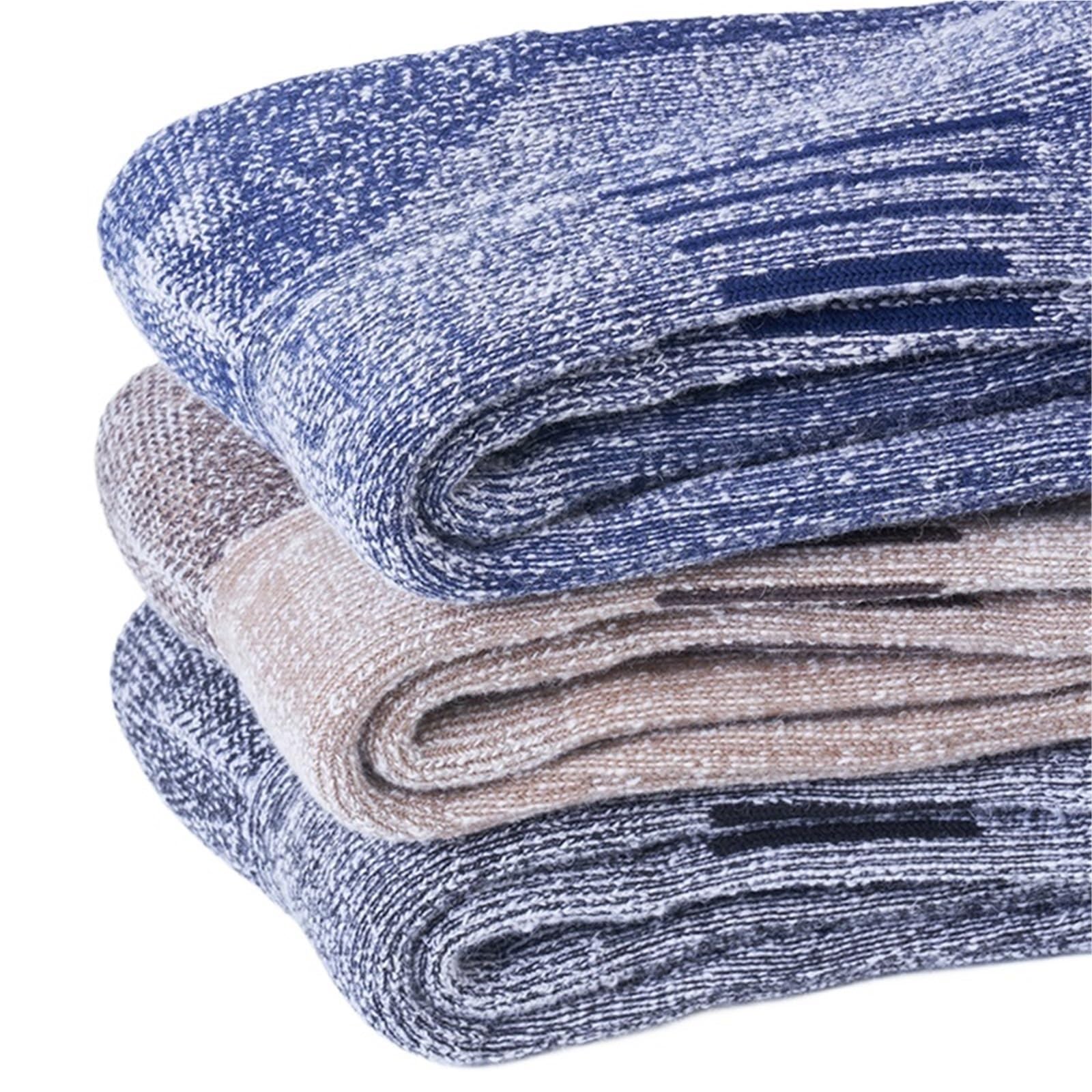 Chaussettes Thermiques, Chaussettes de Ski Chaussettes randonnée for Hommes Femmes Hiver épais Thermique équipage Marche Chaud(A,EUR 3942)