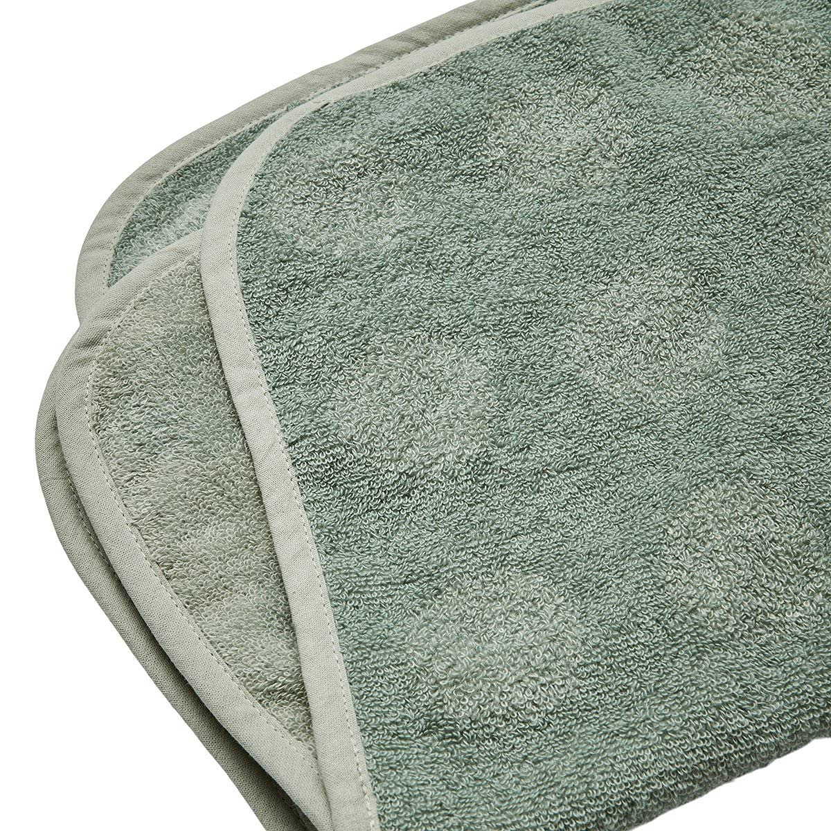 Leander Matty - Cuscino avvolgente + topper, colore verde sage