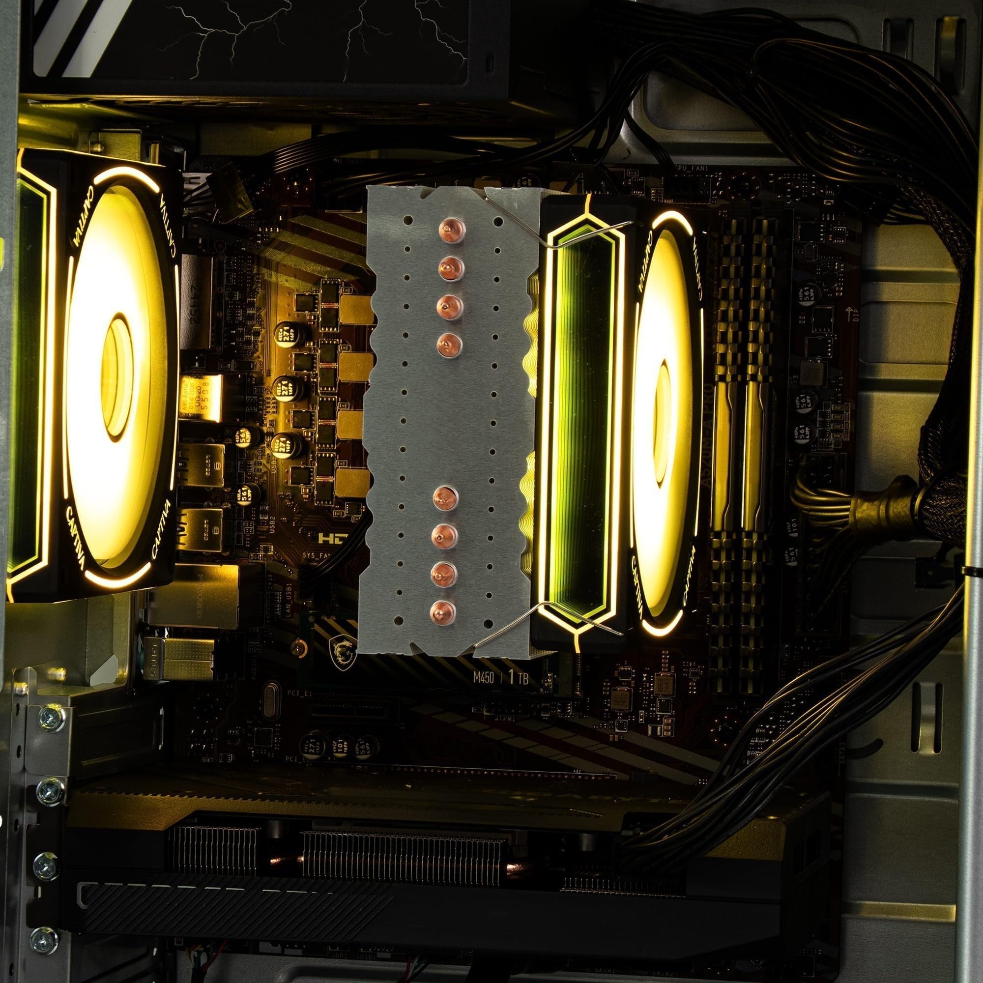 Captiva PC Advanced Gaming R98-184 | AMD Ryzen 5 7500F | 32GB DDR5 RAM | NVIDIA GeForce RTX 5060 8GB | 1 TB SSD | Windows 11 Home