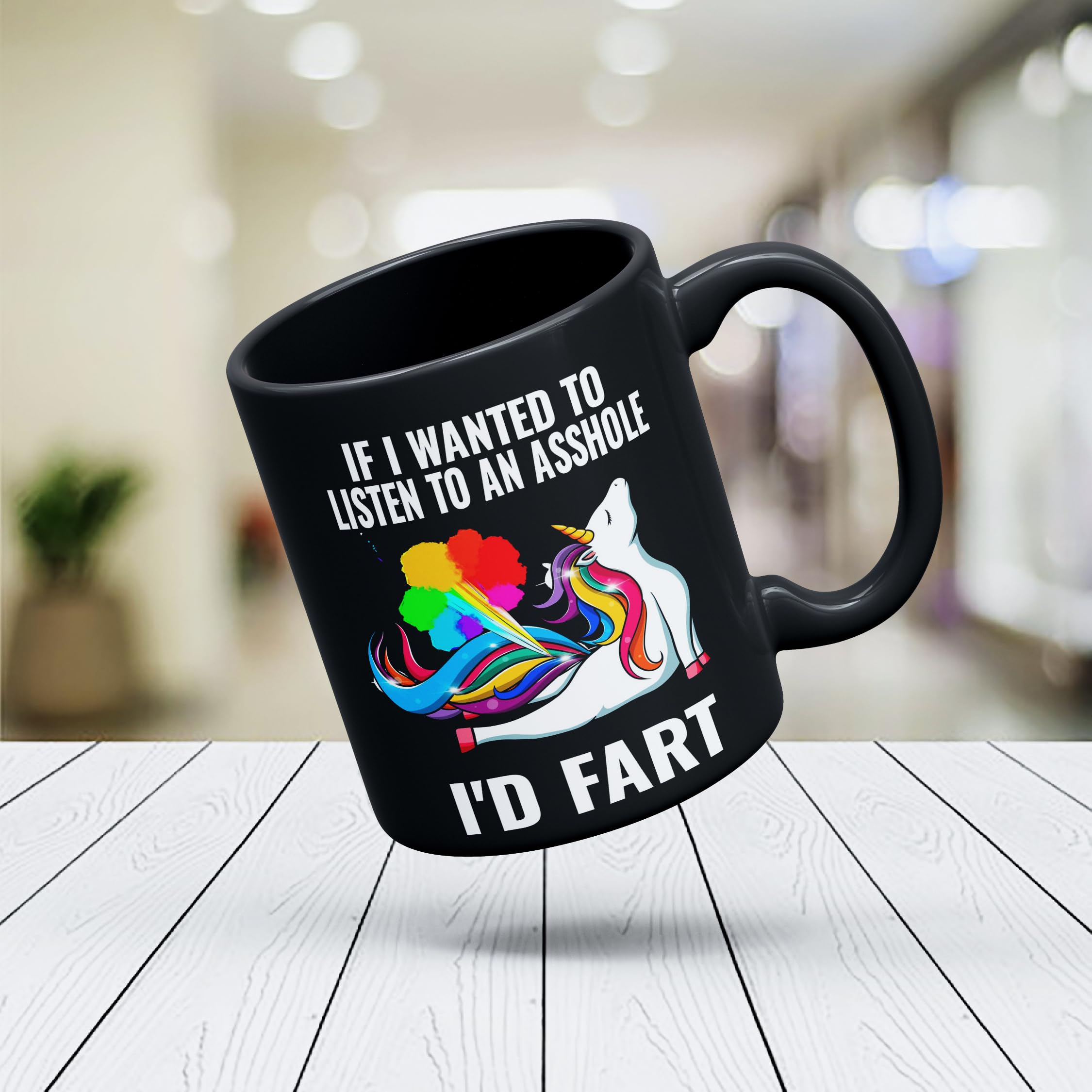 DEMITASSE STORE "lf i Wanted Quote Printed Black Mug Unique Gift for 'Friend's,Birthday, Anniversary, Kid's, Best Wishes and Any Other Special Day| Coffee Mug & Tea Cup |330 ml