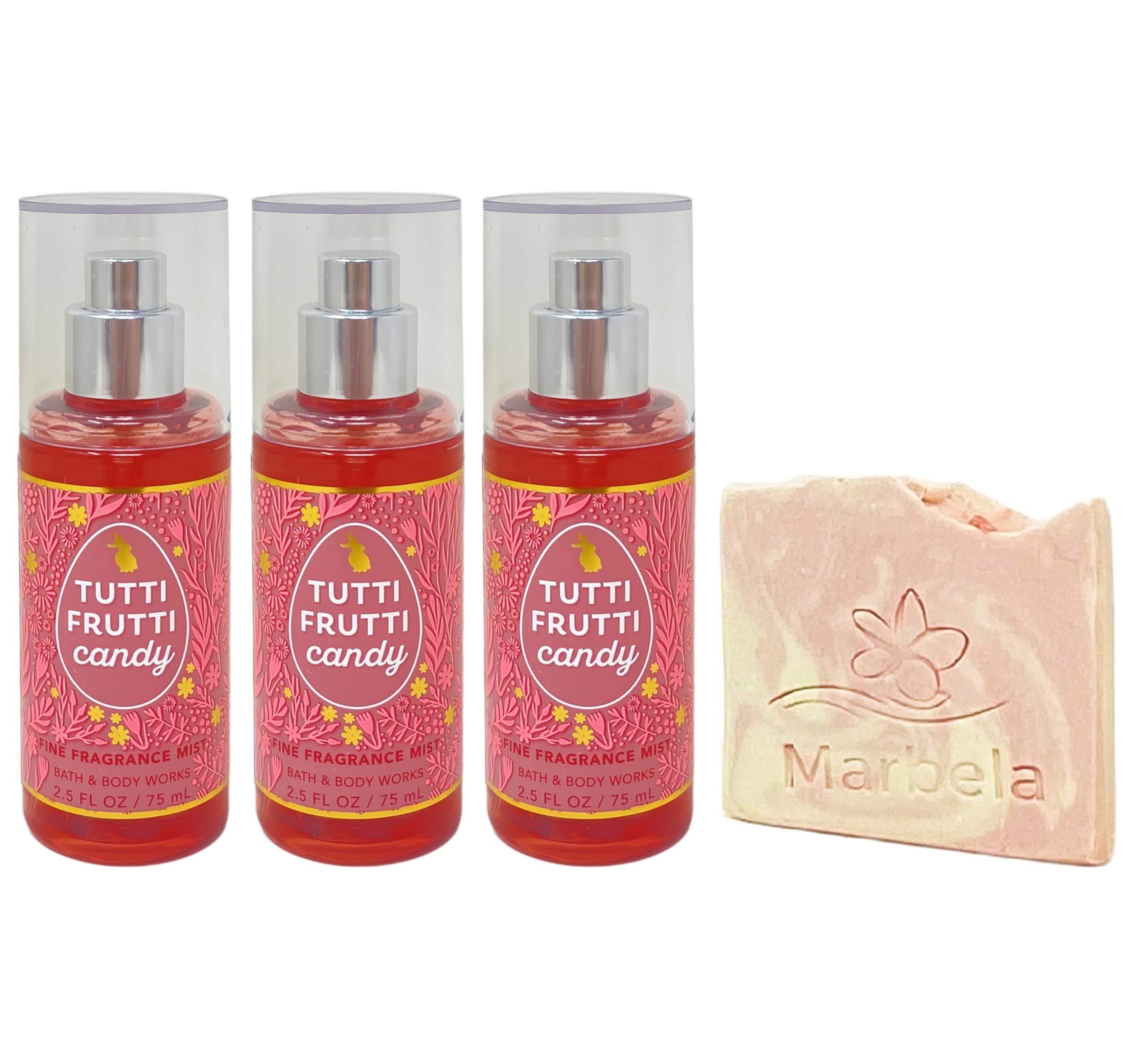 Amazon.com : Bath & Body Works Tutti Frutti Candy 3 Pack Mini