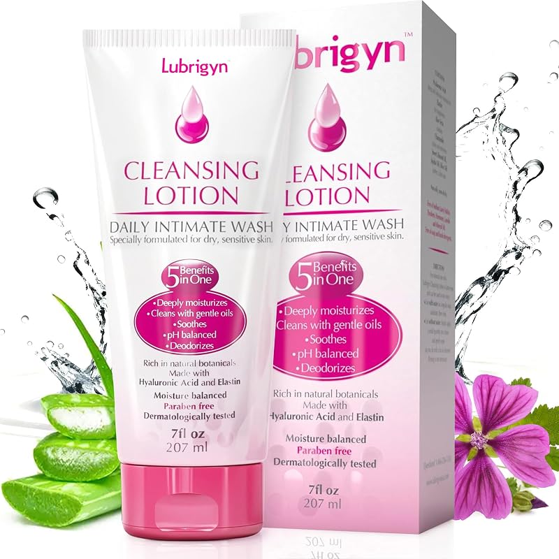 Lubrigyn Loção de limpeza para cuidados femininos, 7 oz