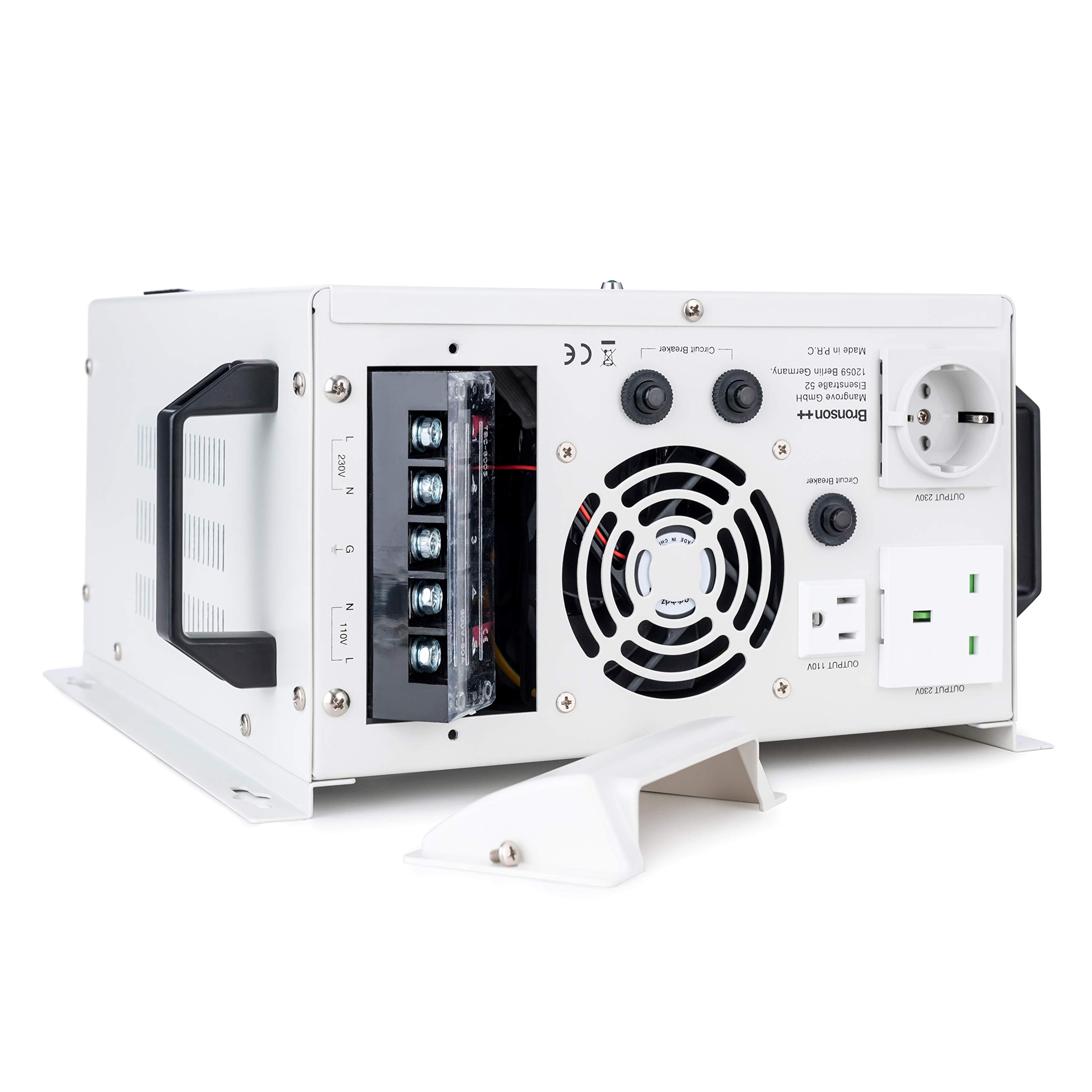 Bronson WTI 8000 Przetwornica Napięcia 110V/230V Montaż Ścienny USA 8000W