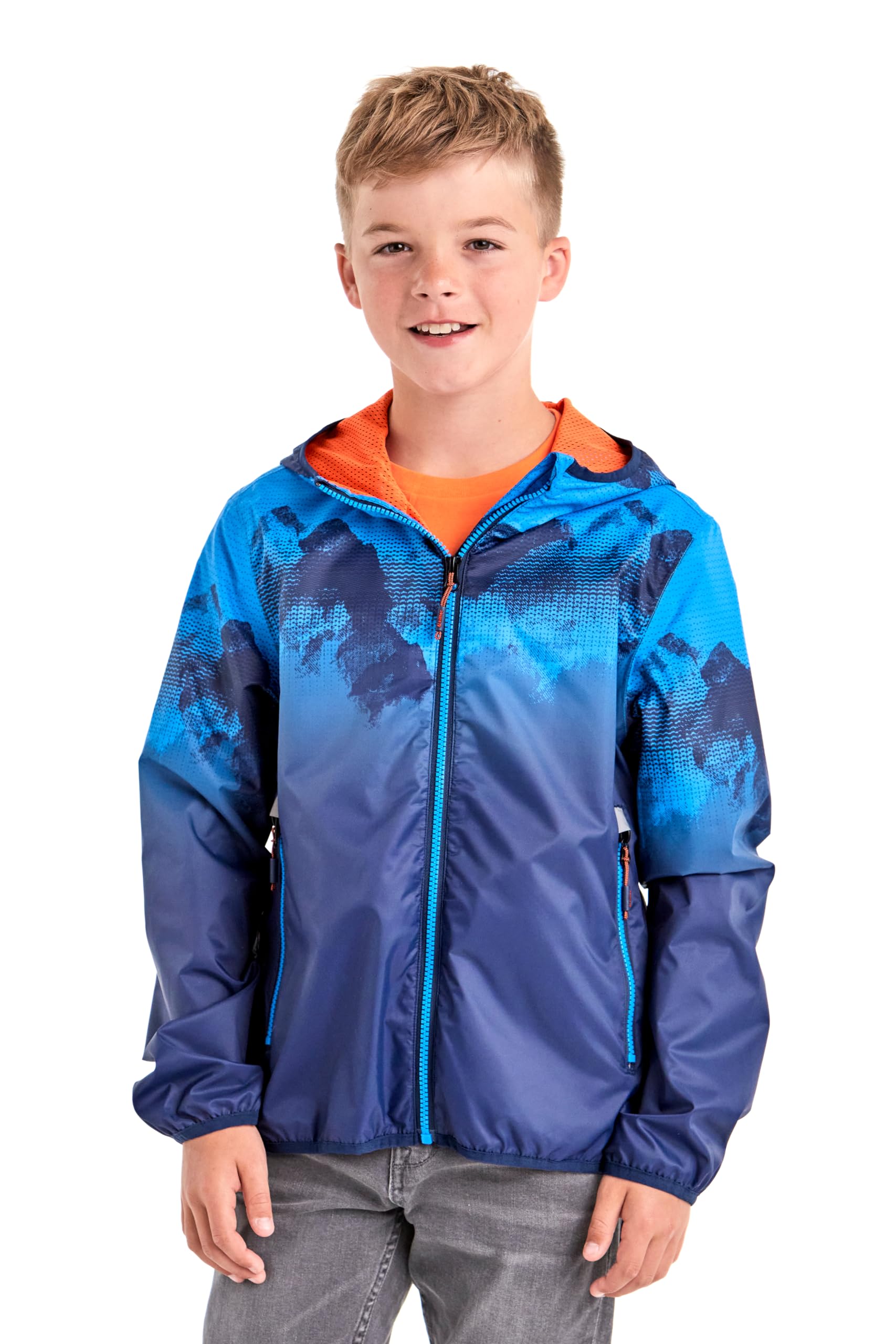 Killtec Jungen Lyse Bys Jckt B Funktionsjacke/Regenjacke mit Kapuze, packbar