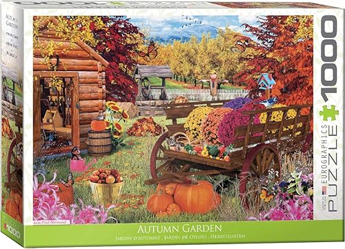 Miniatura 1 de Paul Normand Autumn Garden - Puzzle 1000 piezas diseño de jardín