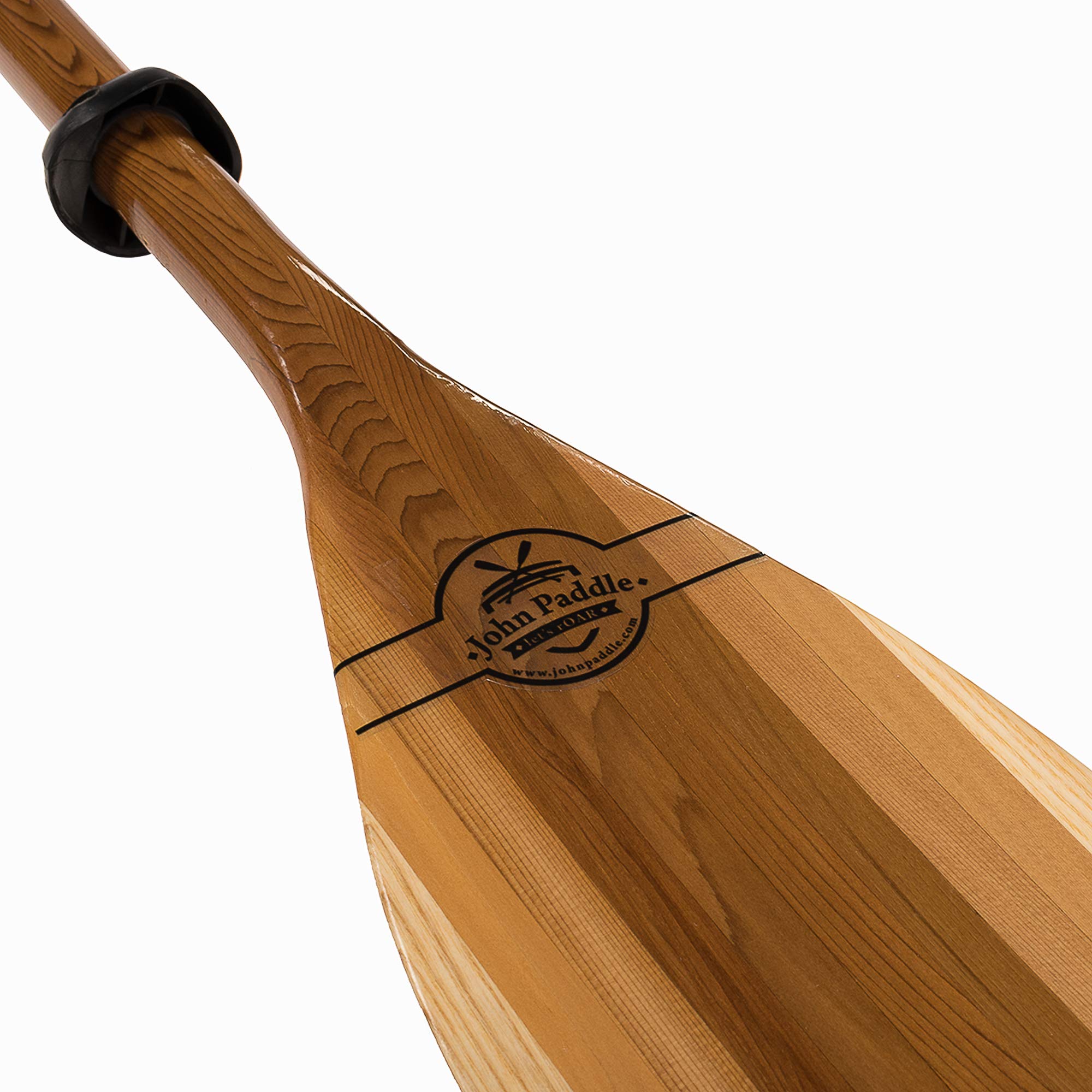 Pagaie Canoë John Paddle – Queue De Castor En Cèdre Et Bois De Fer – 100% écologique, Fabriquée Main Dans L’UE