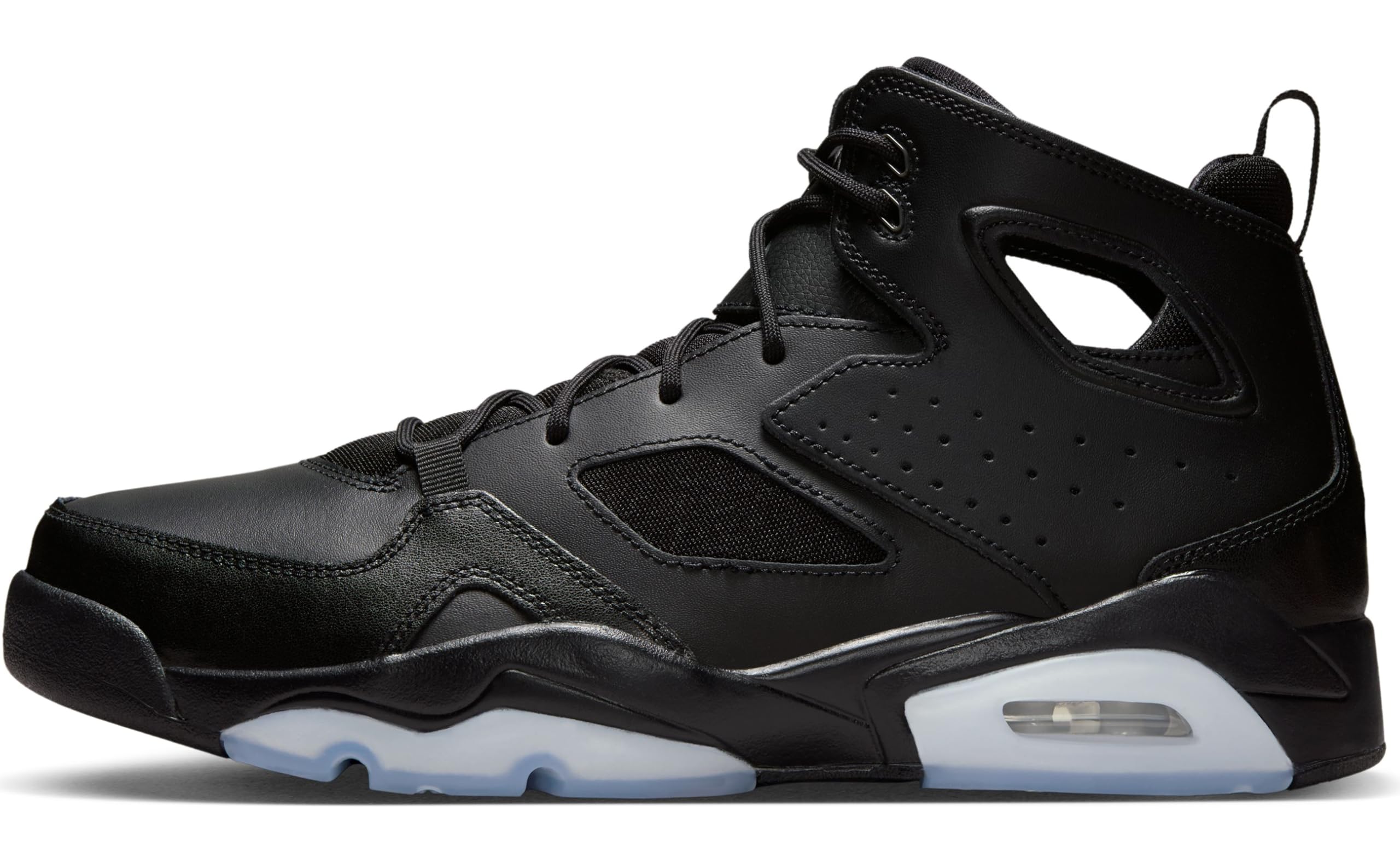 Flight Club 91 Mens Basketball Shoes (Black/Blue) Size 9.5