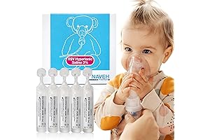 NAVEH PHARMA RSV Gentle Respiratory Relief: Baby-Friendly Nebulizer Liquid for Kids