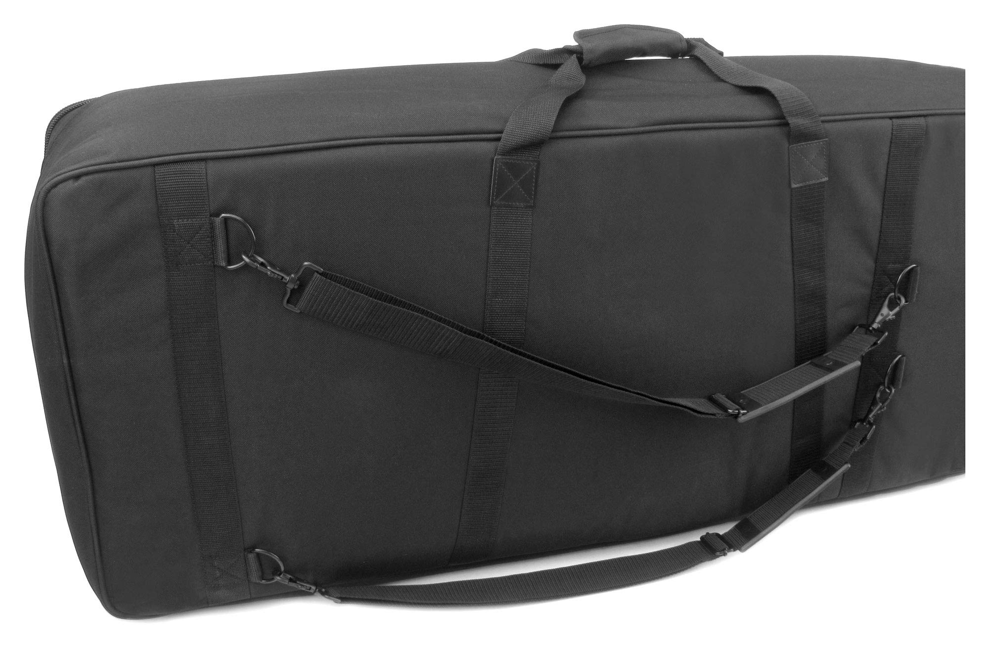 Housse clavier Classic Cantabile, bretelles sac-à-dos, noir, taille A
