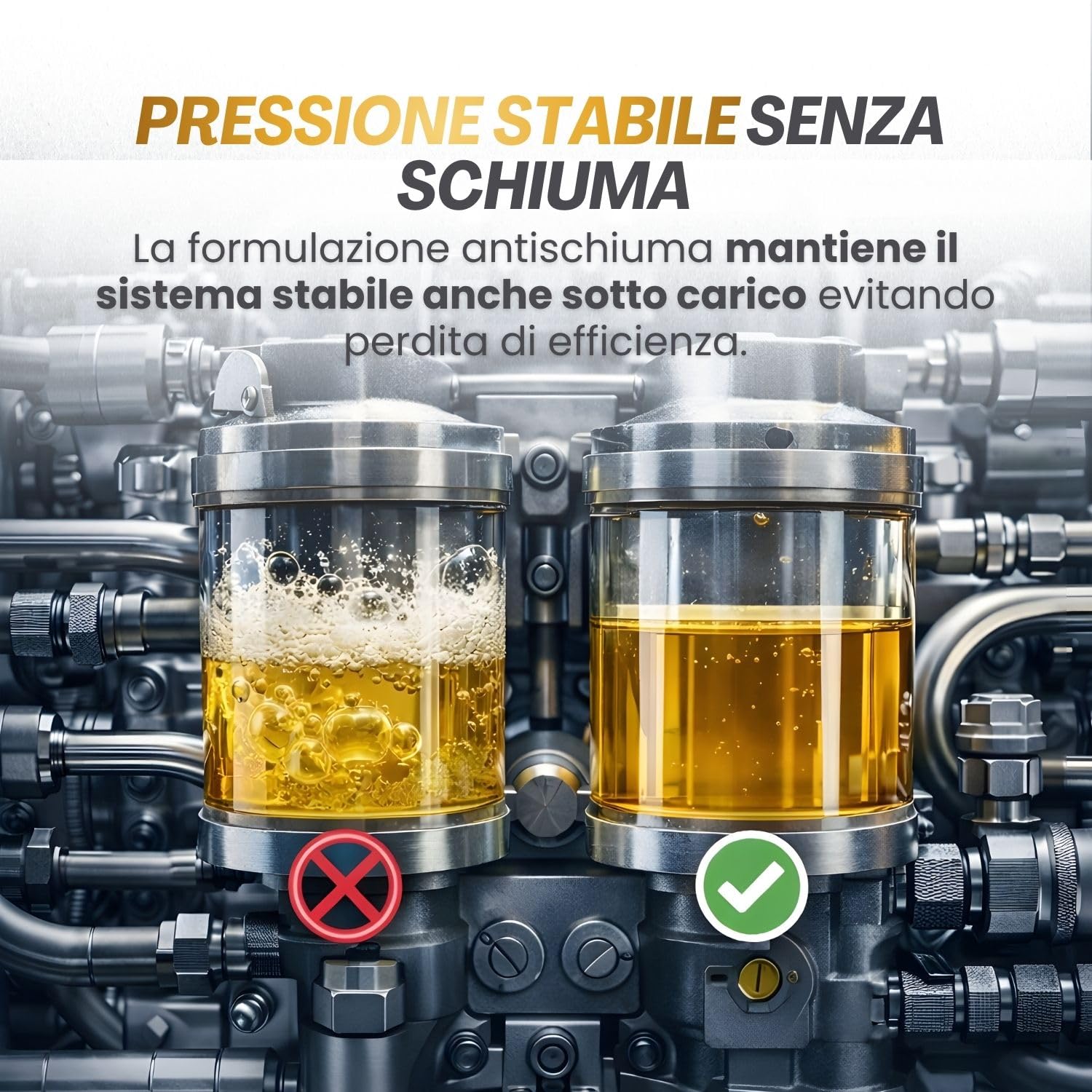 Olio Idraulico ISO VG 22 HVI 4L – Lubrificante Idraulico Professionale per Trattori, Muletti, Pompe e Centraline – Fluido Idraulico Antiusura Antischiuma Anticorrosione per Impianti Idraulici