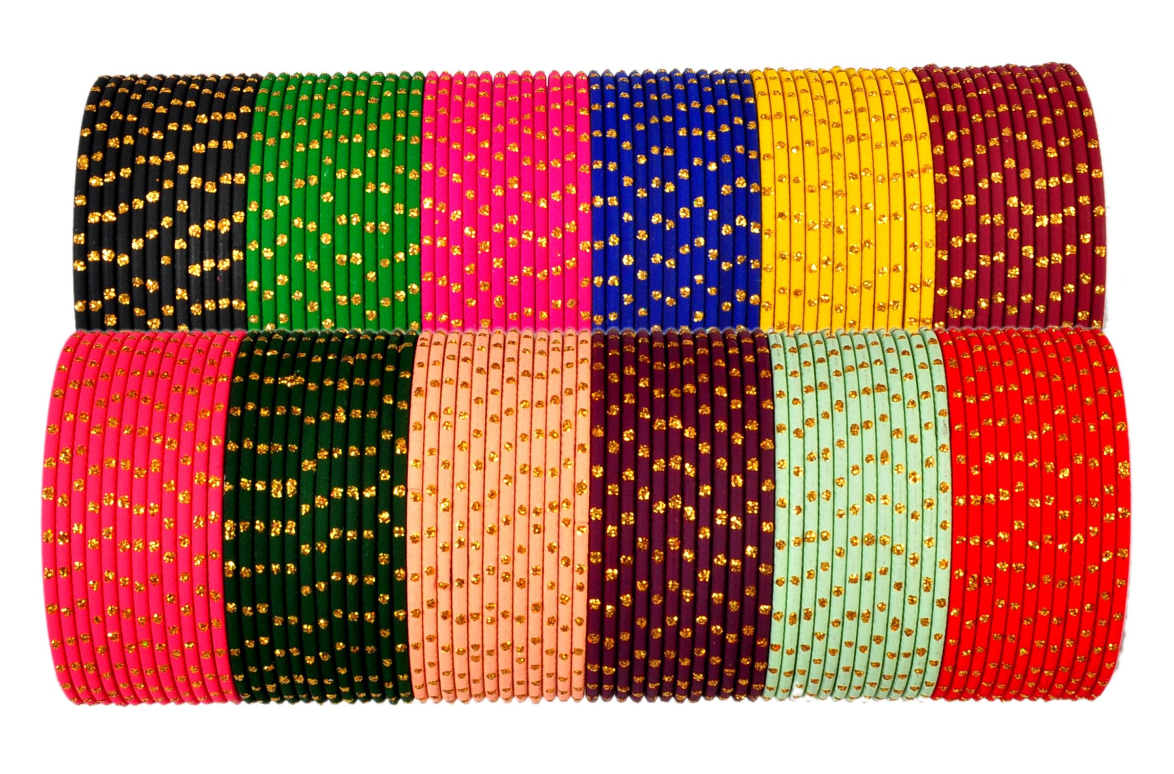 Swara Creations Traditional Metal Bangle/Churi Set, in Multicolor for Women/Girls(12colors) (B09V37Z3NV) Amazon Price History, Amazon Price Tracker